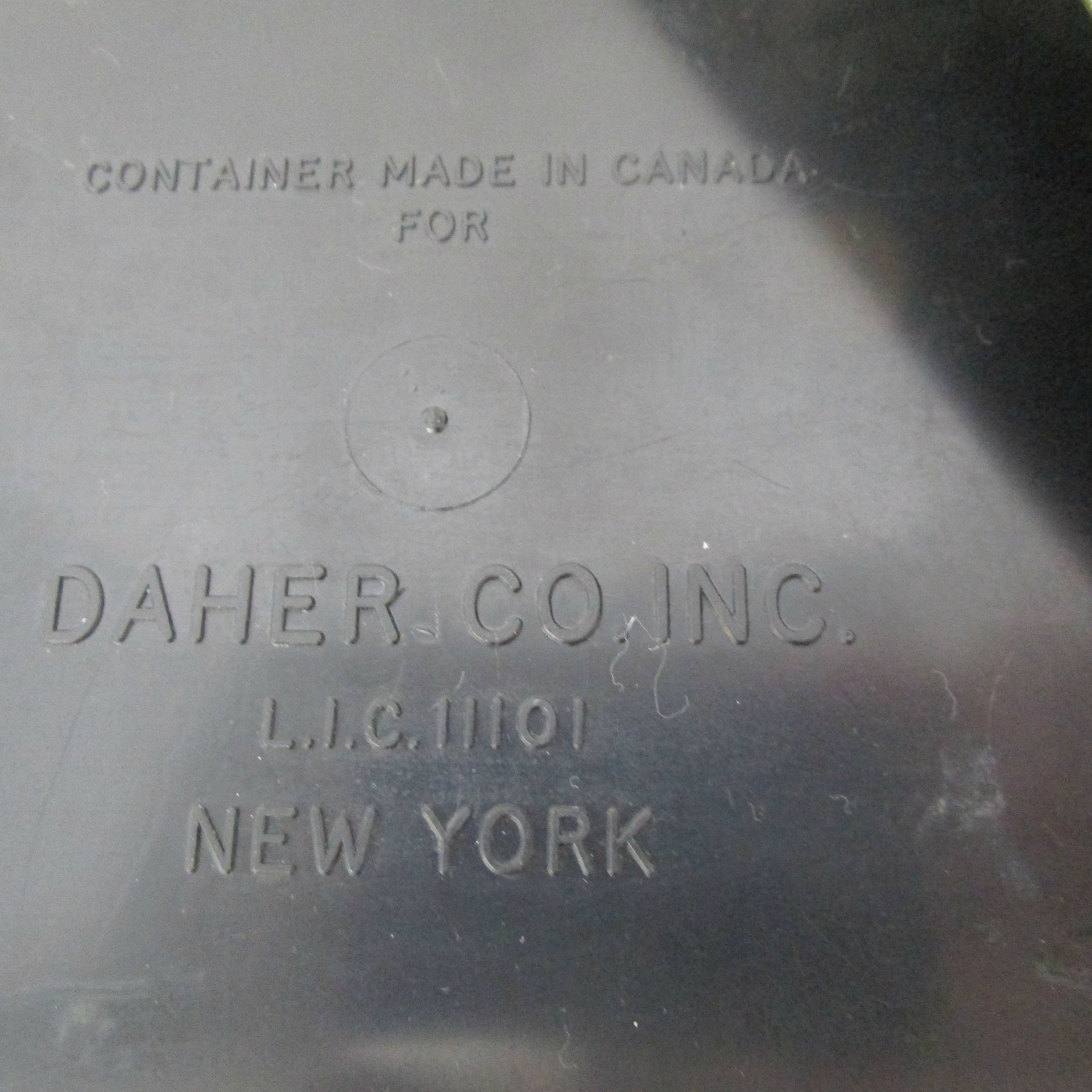 Metal Tin, Medieval Decor,  Heavy Relief, Resin Bottom, Made in Canada for Daher Co New York, Tin Storage Box