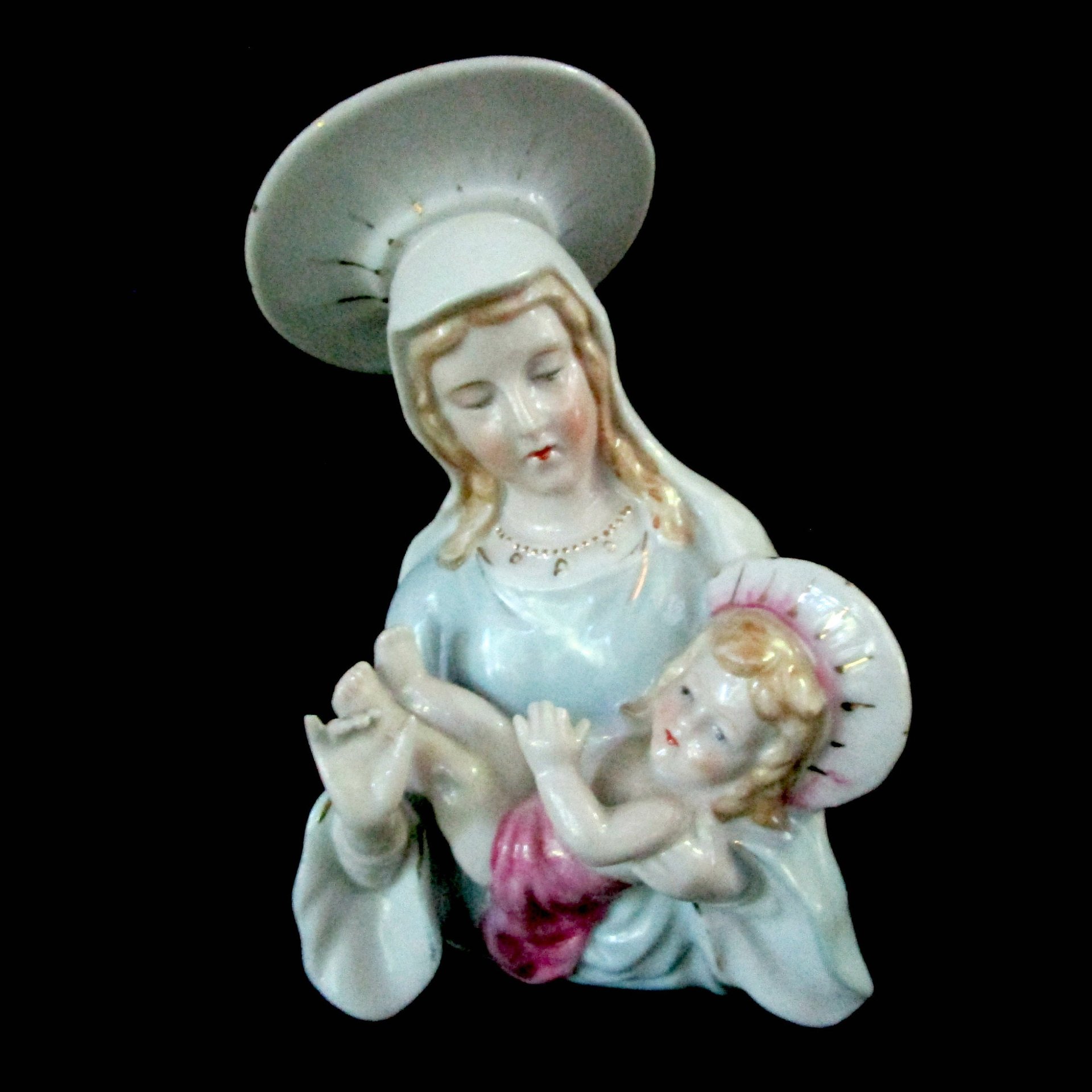 Madonna and Child Figurine, Religious Gift, First Communion, Confirmation Gift, Baptism or Christening Gift