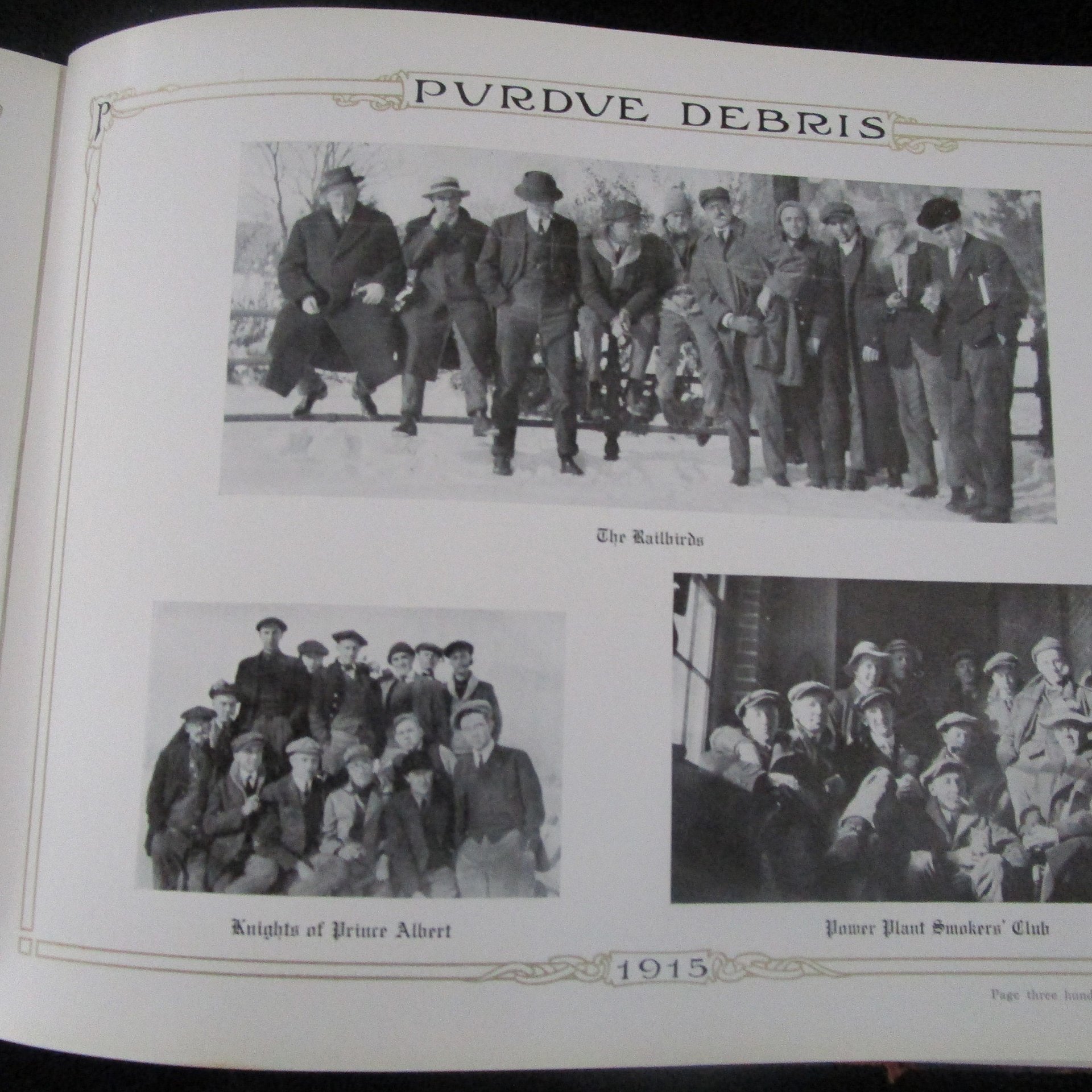 Purdue University Yearbook, Debris 1915, Purdue Boilermakers, Boiler Up, Gift for Purdue Graduate