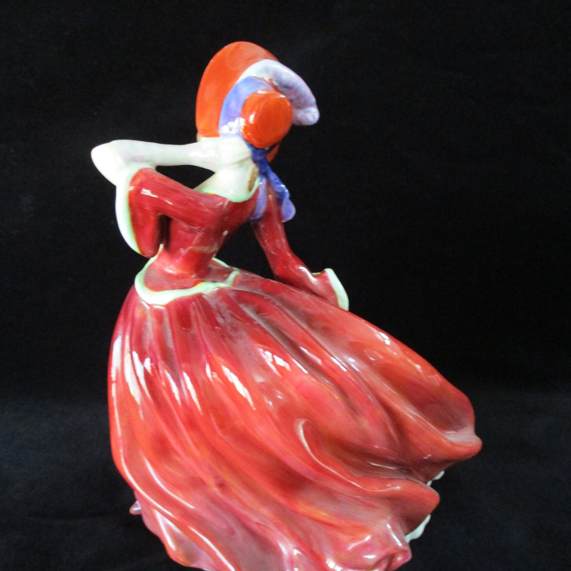 Royal Doulton Figurine, Autumn Breezes, Retired, Made in England