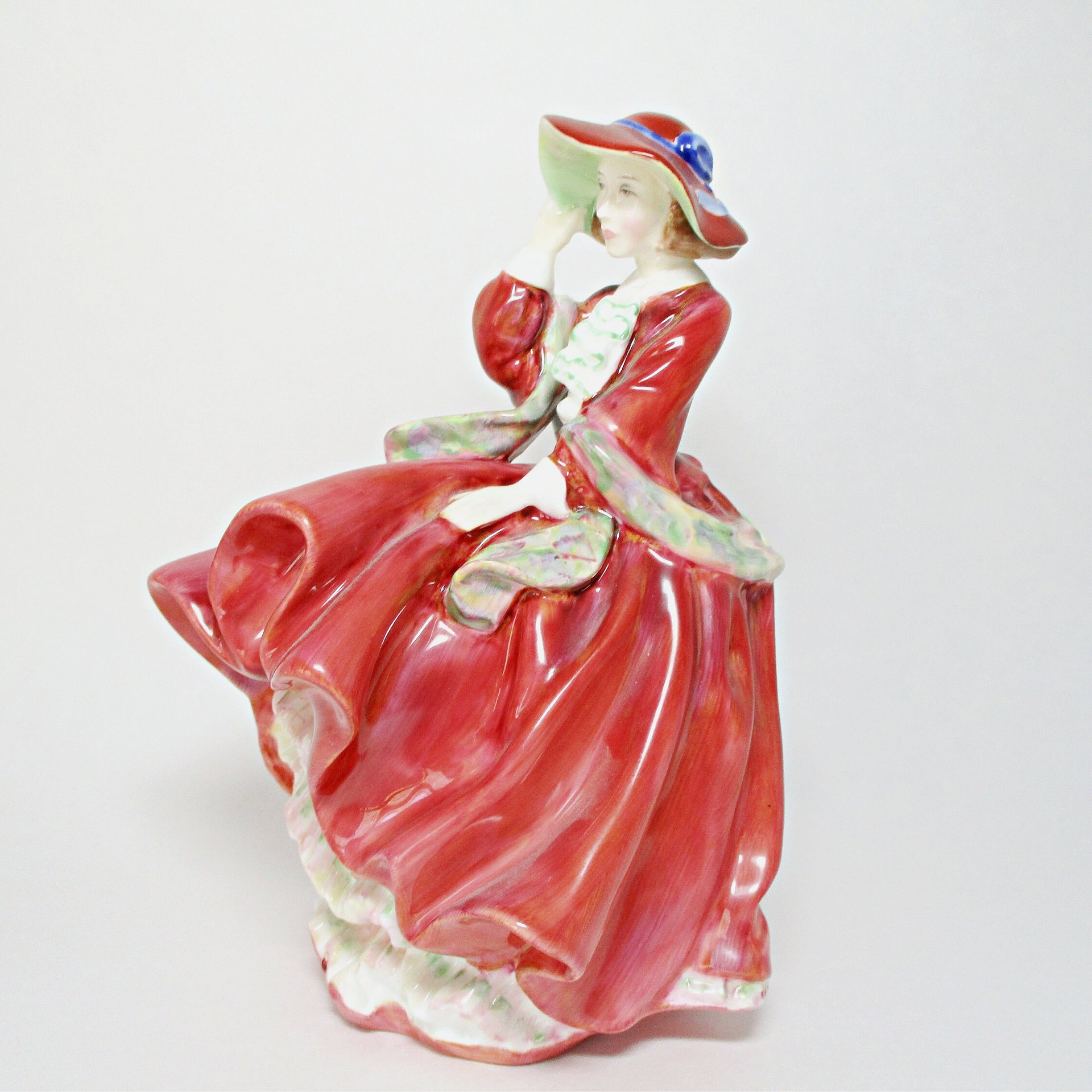 Royal Doulton Figurine, Top o the Hill, Retired, Made in England