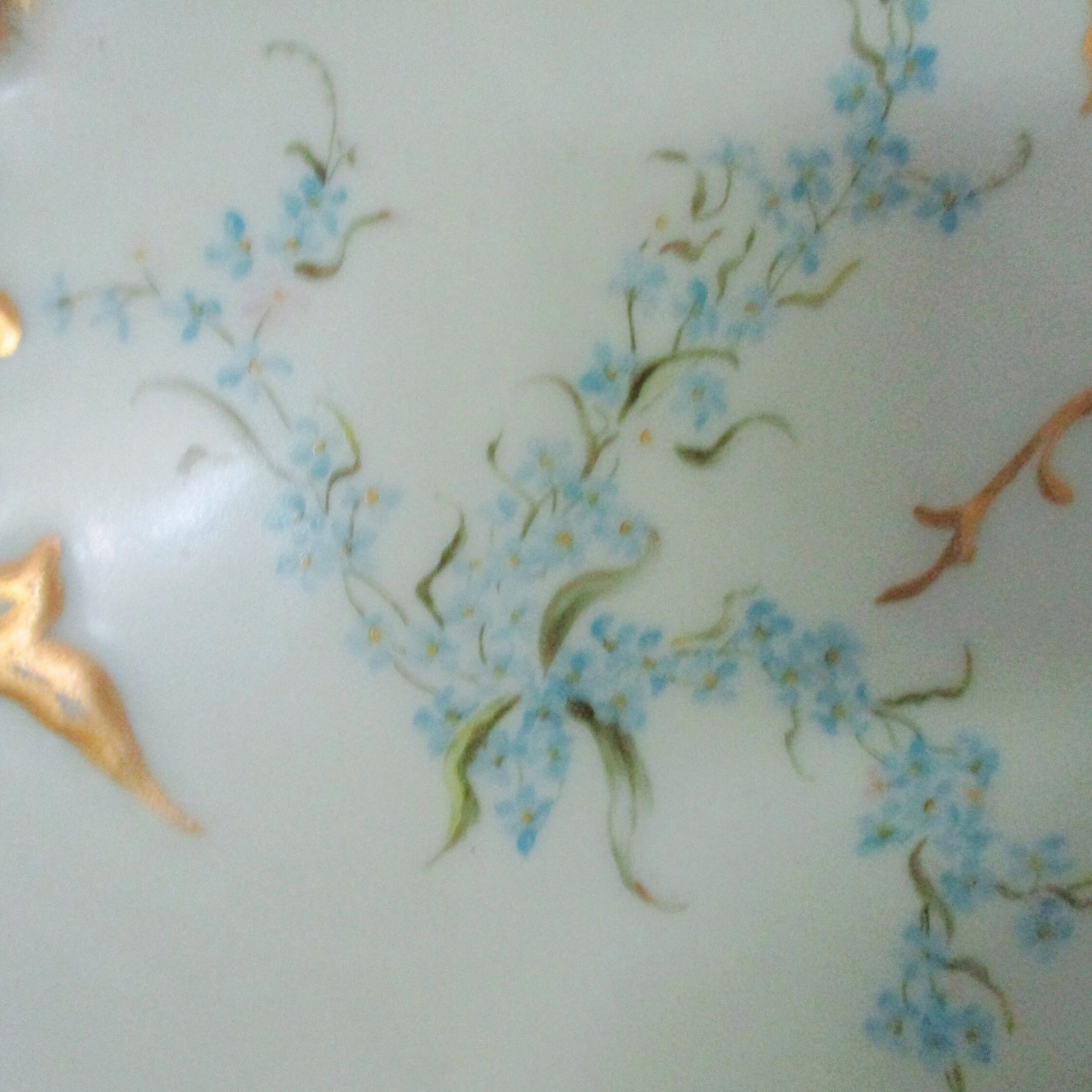 Limoges Dresser Set, 8pc, Limoges France, Powder Box, Pin Box, Candle Holder, Tray, Heavy Gold Gilt, Martial Redon, Anniversary Gift
