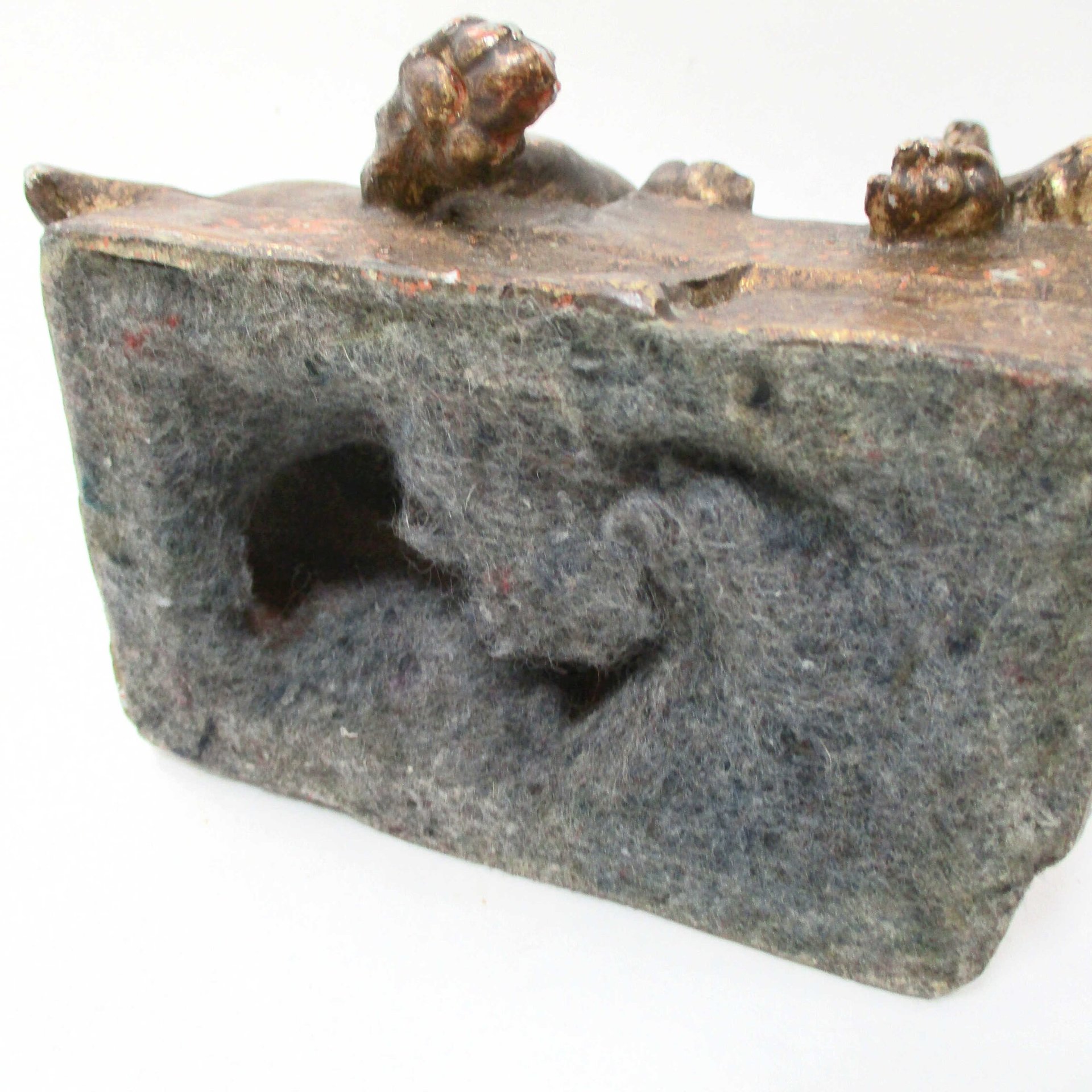Bronze German Shepherd Dog, M Fiot, Antique Bookend or Figurine, Marked M Fiot, French Sculptor, 1920s