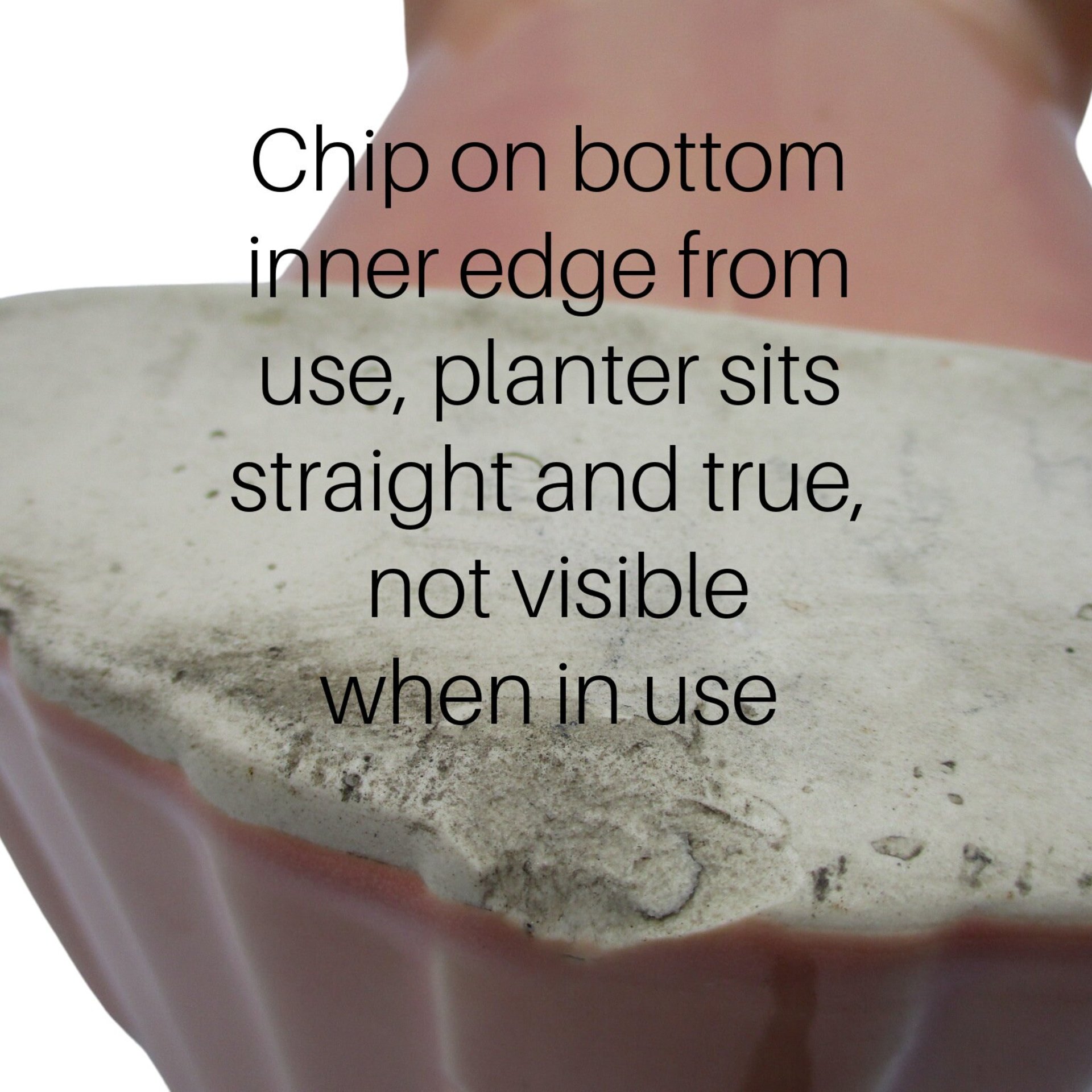 McCoy Pottery Planter, Pink Peach, Trough Shape, Garden Dish, Rectangular, 8 Inch Length