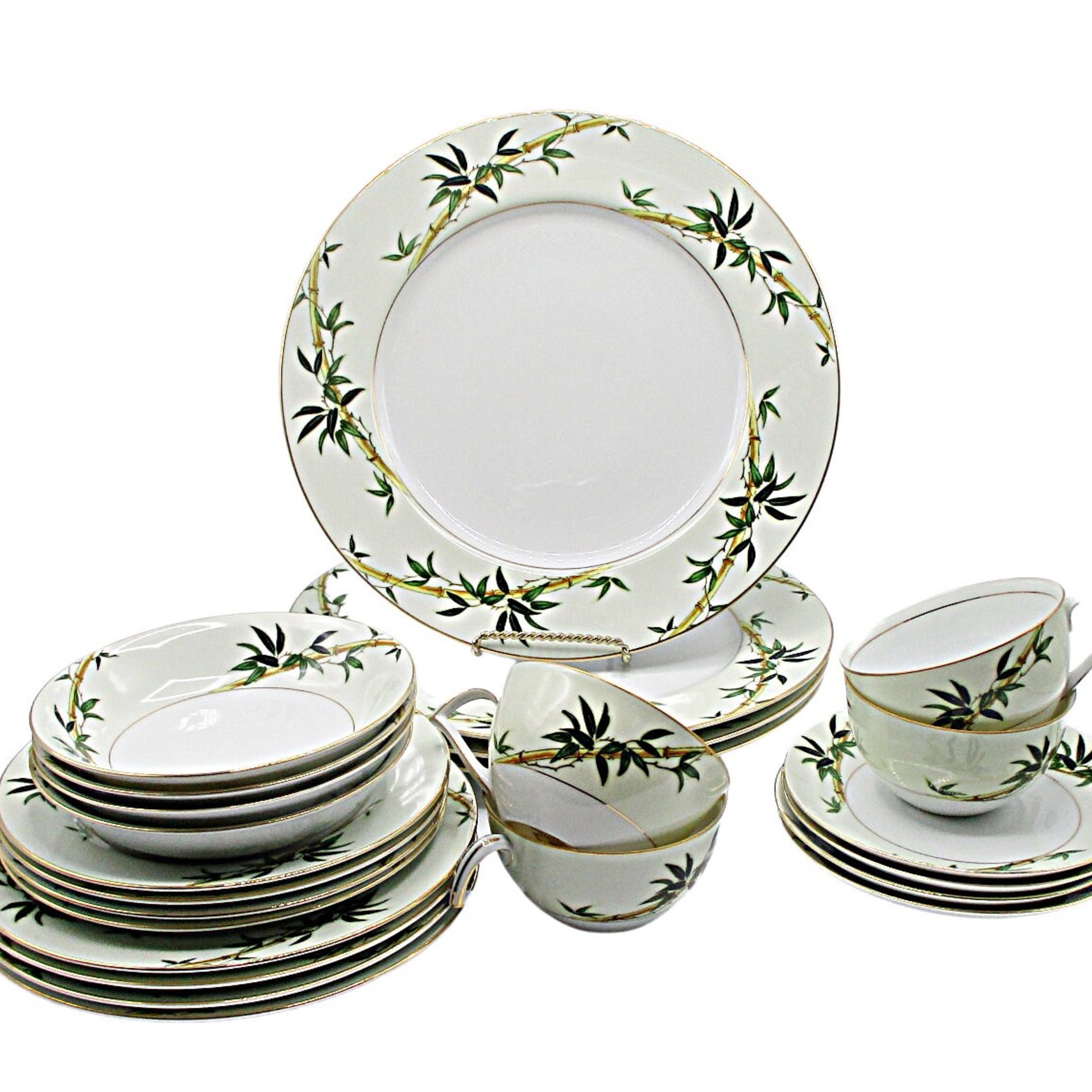 Kent China, Bali Hai, 24pc Starter Set, Made in Japan, Tropical Midcentury Dinnerware , 2 Sets Available, Excellent Condition, Wedding Gift