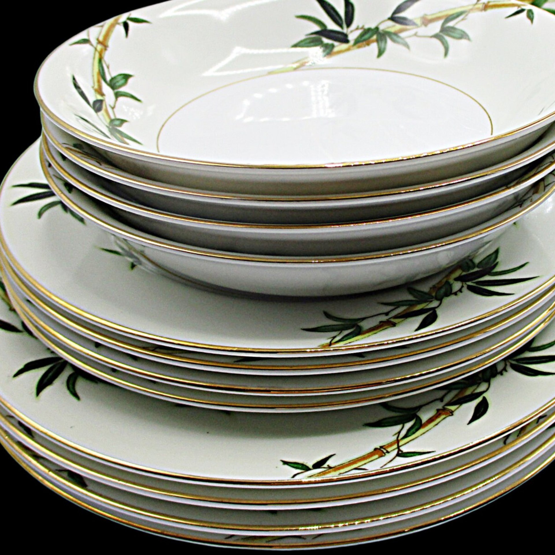 Kent China, Bali Hai, 24pc Starter Set, Made in Japan, Tropical Midcentury Dinnerware , 2 Sets Available, Excellent Condition, Wedding Gift