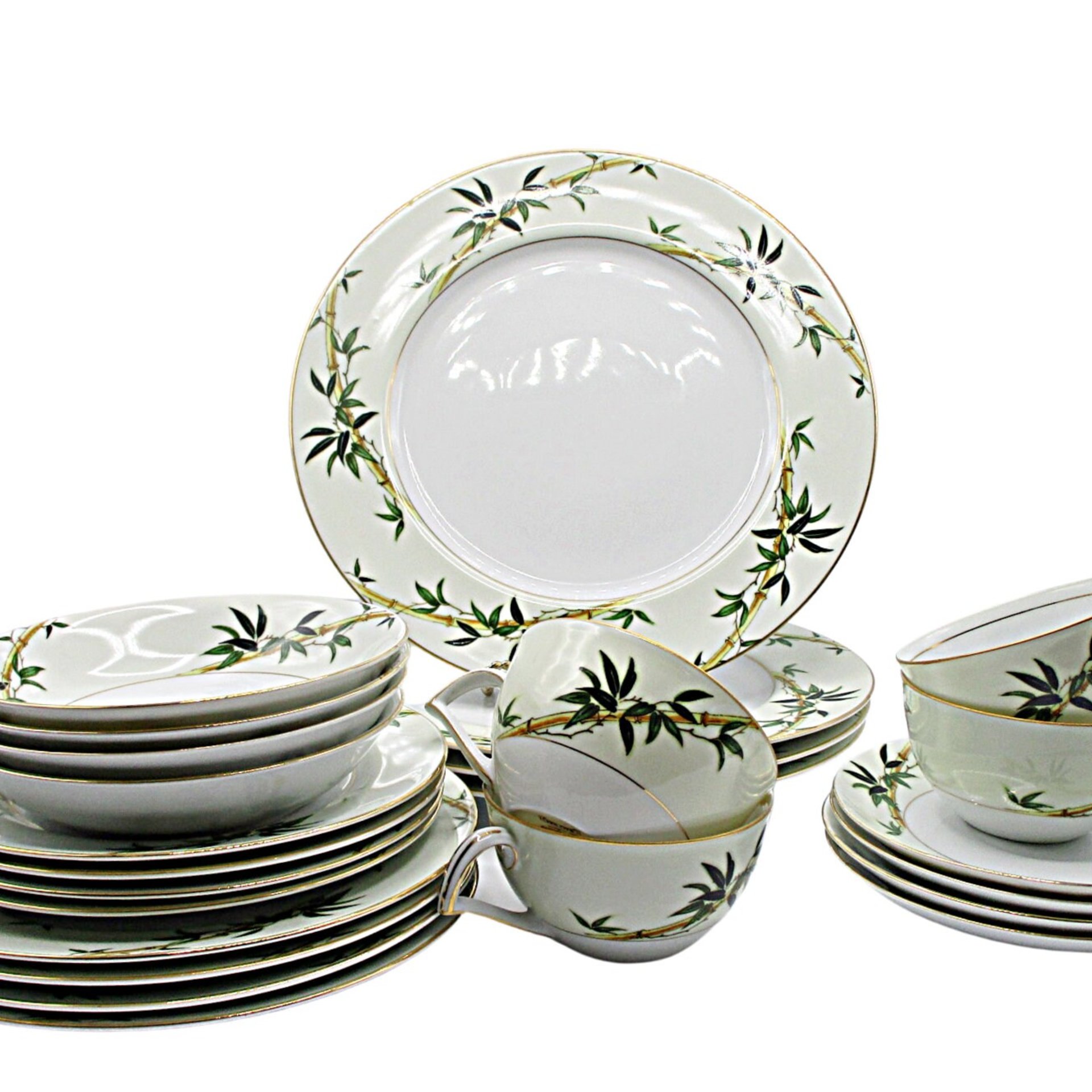 Kent China, Bali Hai, 24pc Starter Set, Made in Japan, Tropical Midcentury Dinnerware , 2 Sets Available, Excellent Condition, Wedding Gift