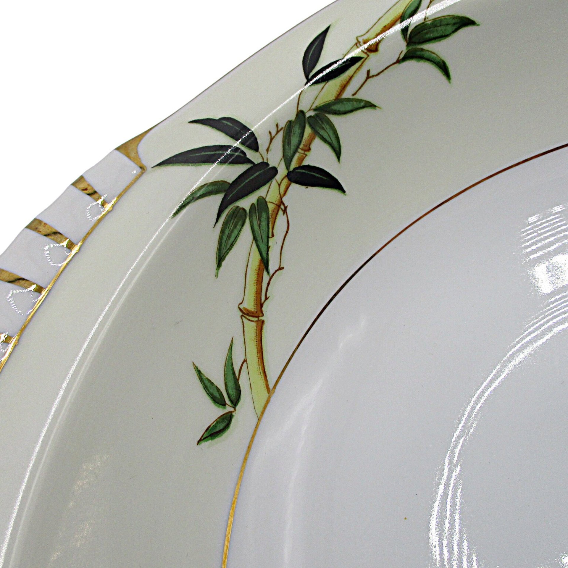Kent China, Bali Hai, Round Serving Bowl, 11 Inch, Tropical Mid Century Dinnerware, Completer Pieces, Excellent Condition, Japan