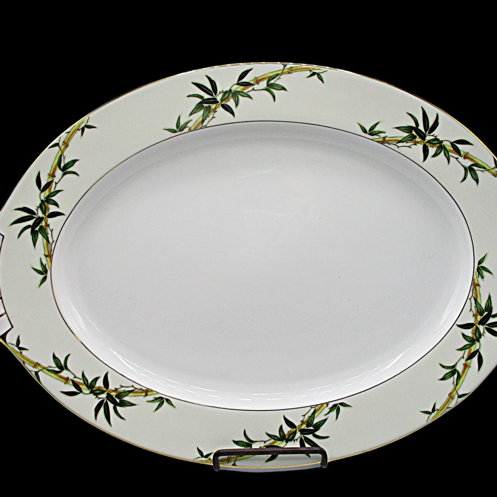 Kent China, Bali Hai, Serving Platter, 17 Inch, Tropical Mid Century Dinnerware, Completer Pieces, Excellent Condition, Japan