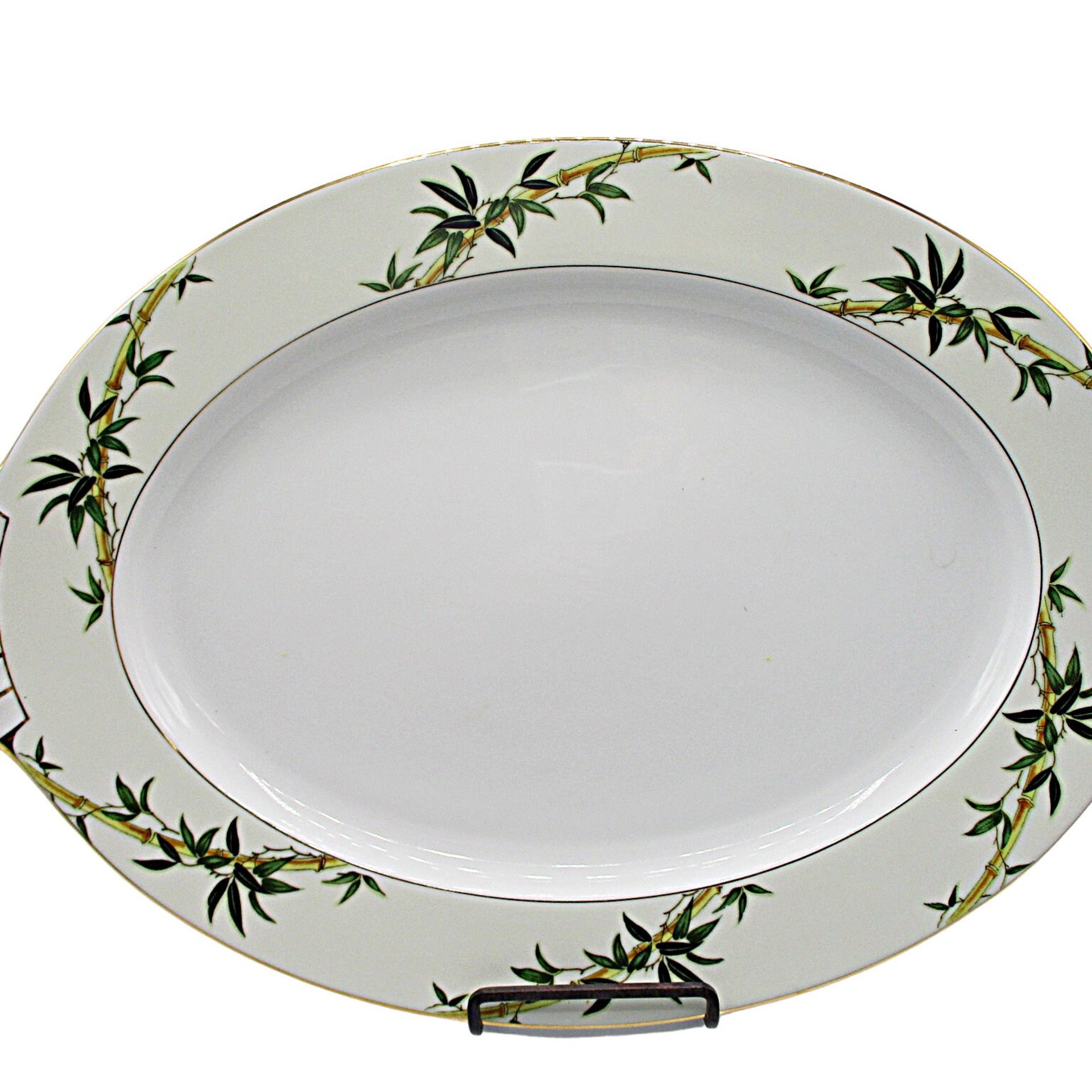 Kent China, Bali Hai, Serving Platter, 17 Inch, Tropical Mid Century Dinnerware, Completer Pieces, Excellent Condition, Japan