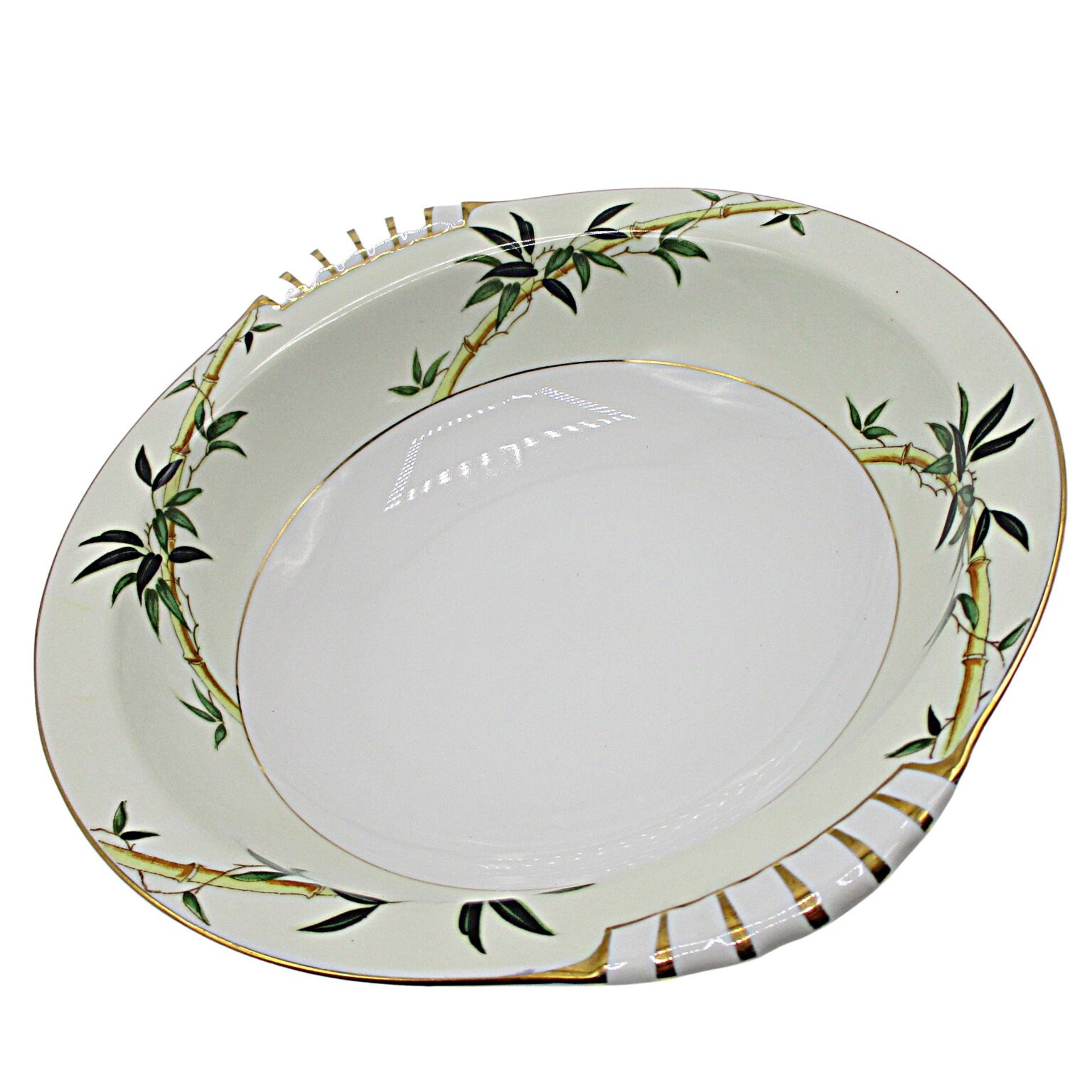 Kent China, Bali Hai, Round Serving Bowl, 11 Inch, Tropical Mid Century Dinnerware, Completer Pieces, Excellent Condition, Japan