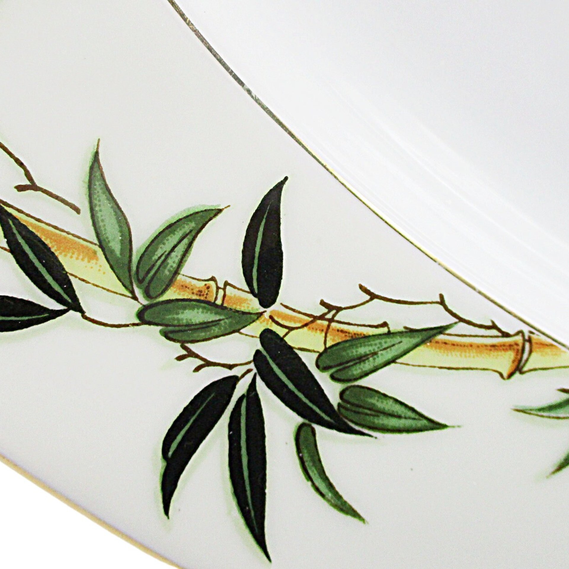 Kent China, Bali Hai, Serving Platter, 17 Inch, Tropical Mid Century Dinnerware, Completer Pieces, Excellent Condition, Japan