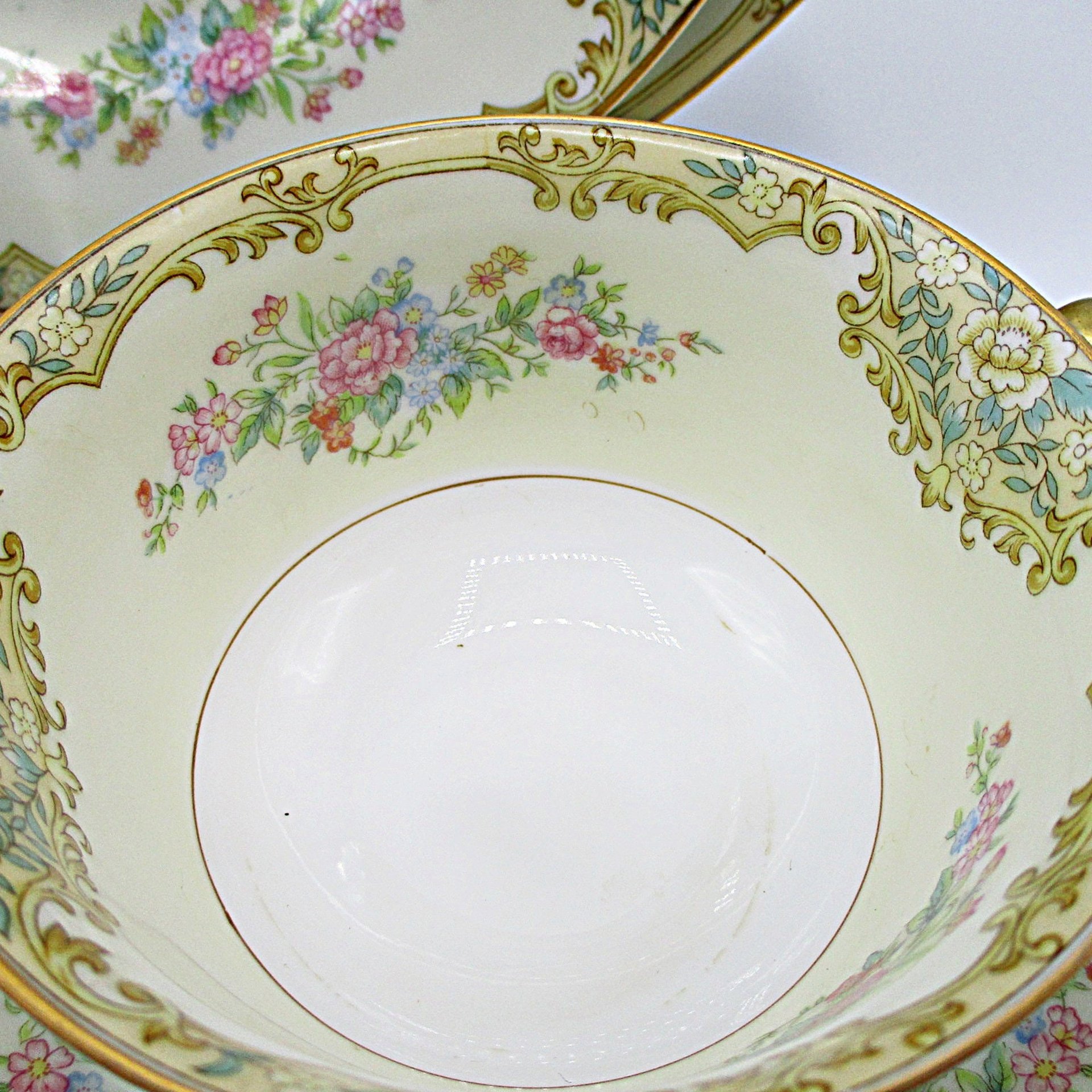 Noritake China, Alvin Pattern, 5pc Place Settings AND Replacement Pieces, Wedding Gift, Excellent Condition, 1930s