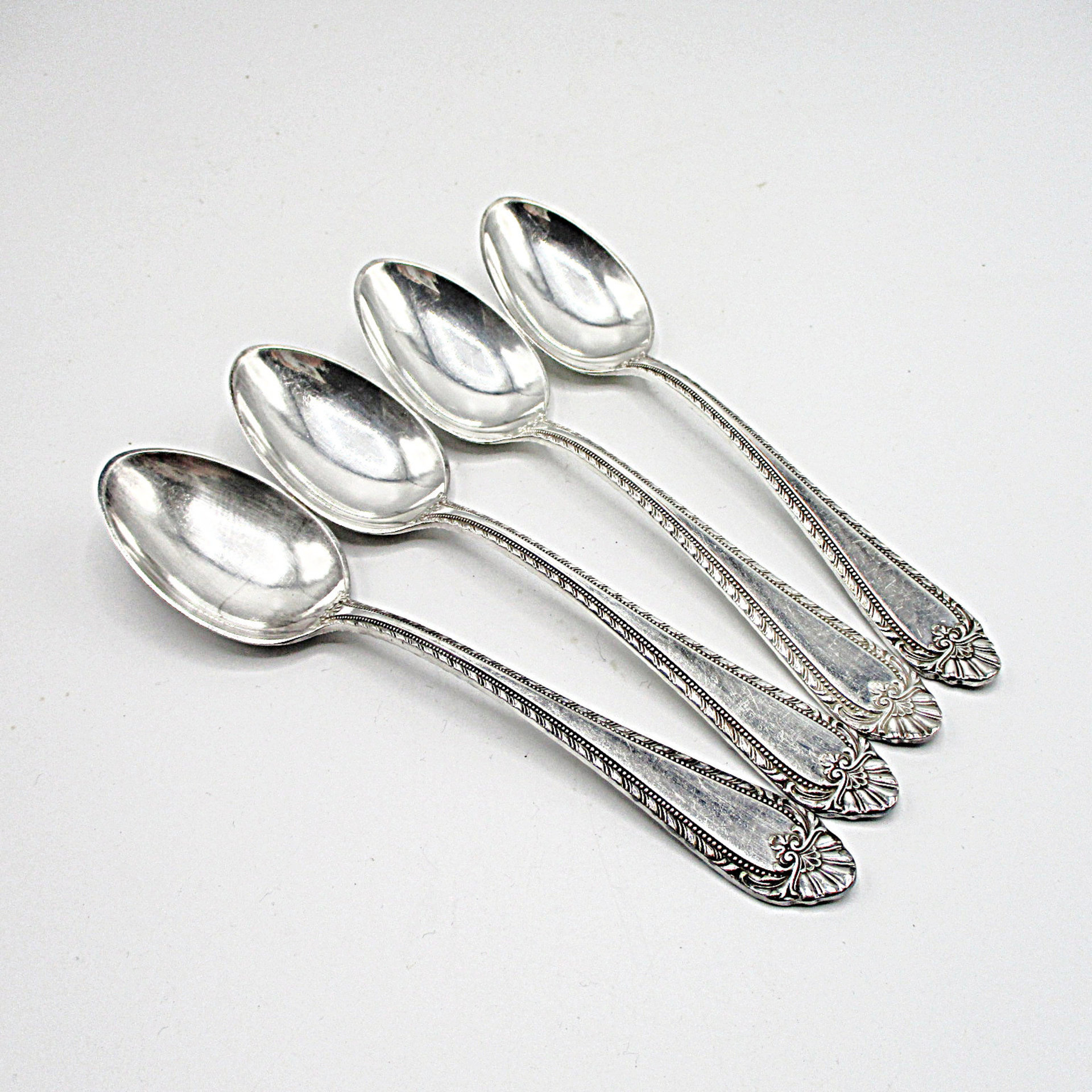 Reed and Barton Old London, Silver Plate, 5pc Place Settings, Replacement Pieces, Silverware, Forks, Knives, Teaspoons, 1930s