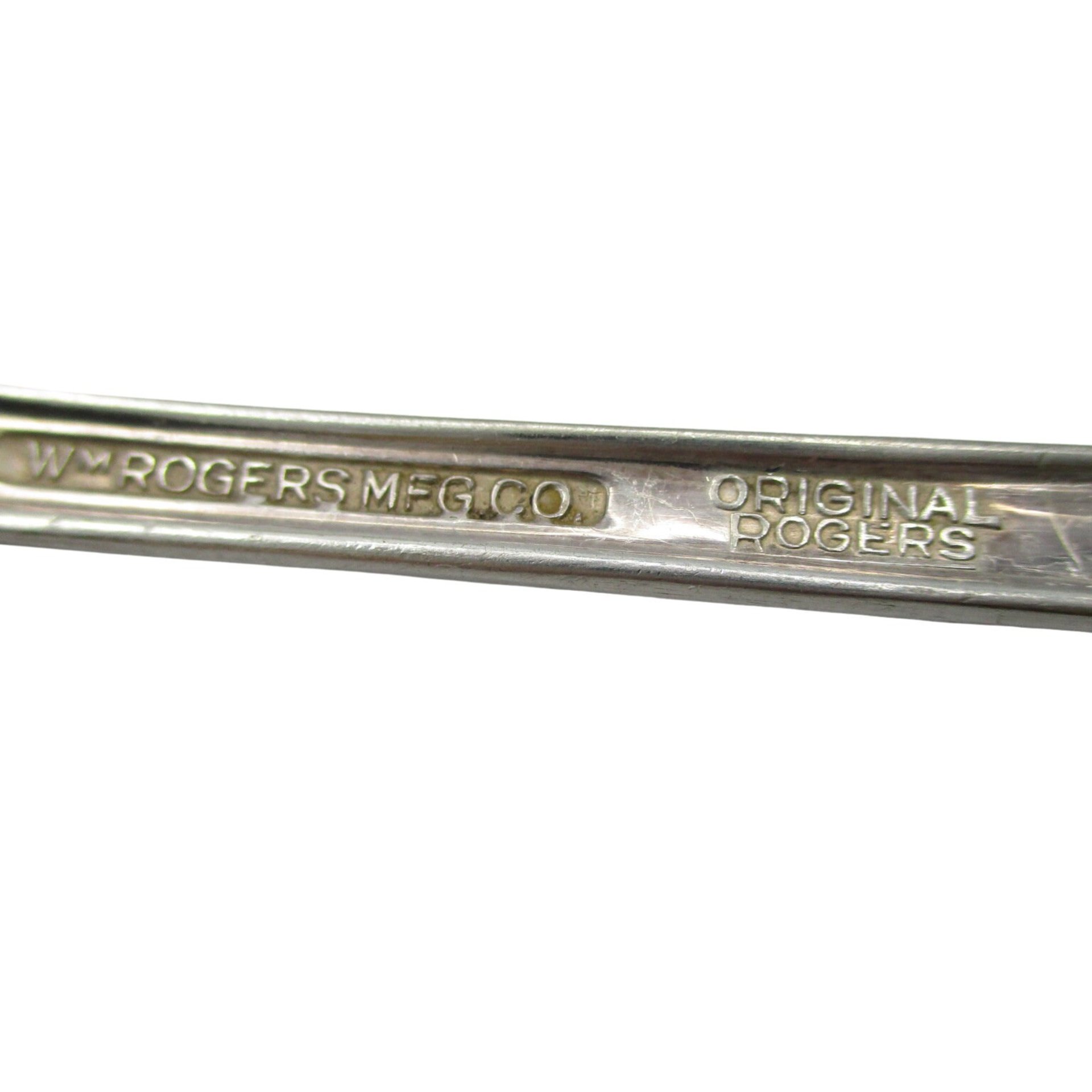 Rogers Silver Plate Flatware Avalon or Cabin, Set of 4, Teaspoons, Multiple Sets Available, Replacement Silverware, 1940s