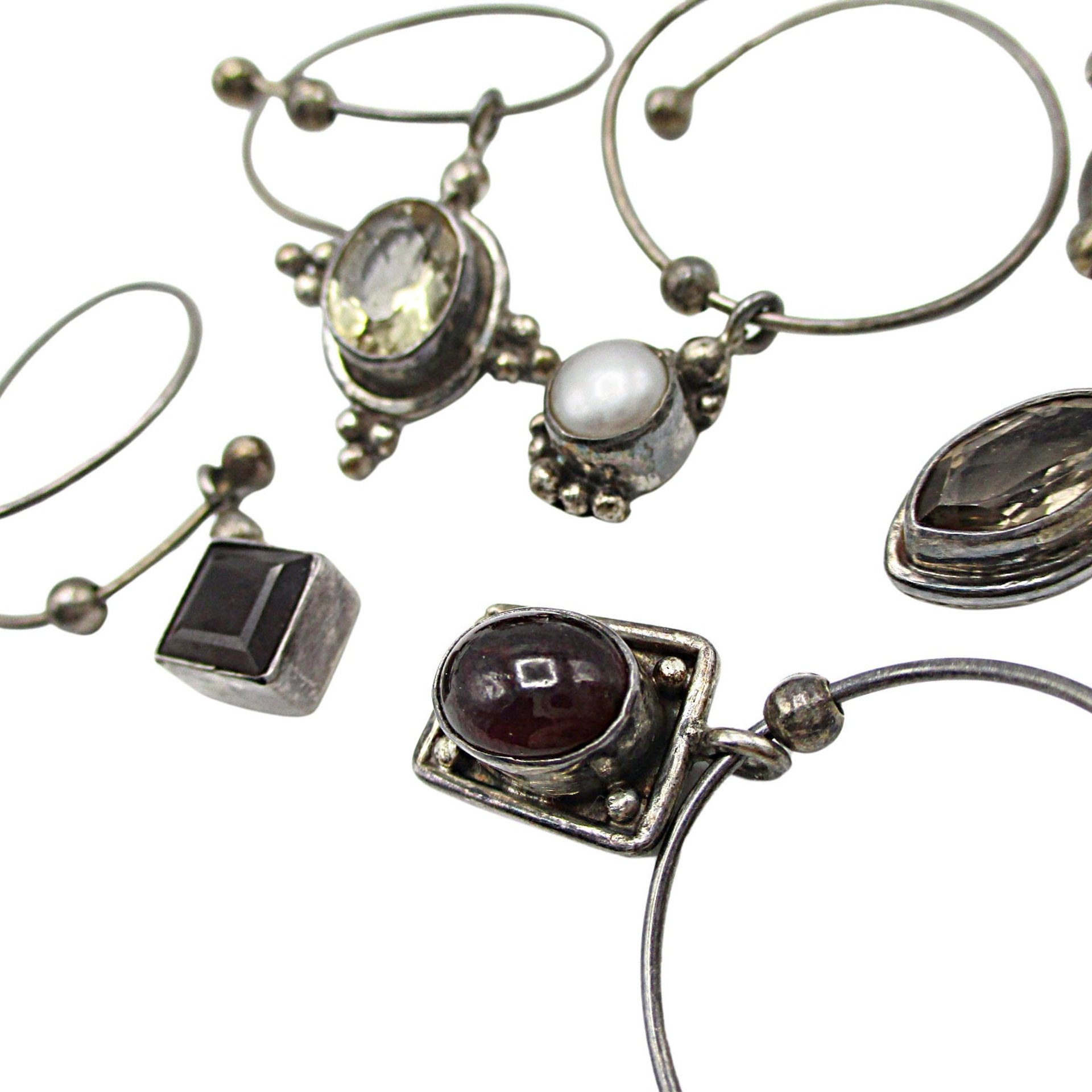 Sterling Silver Wine Charms, Set of 5