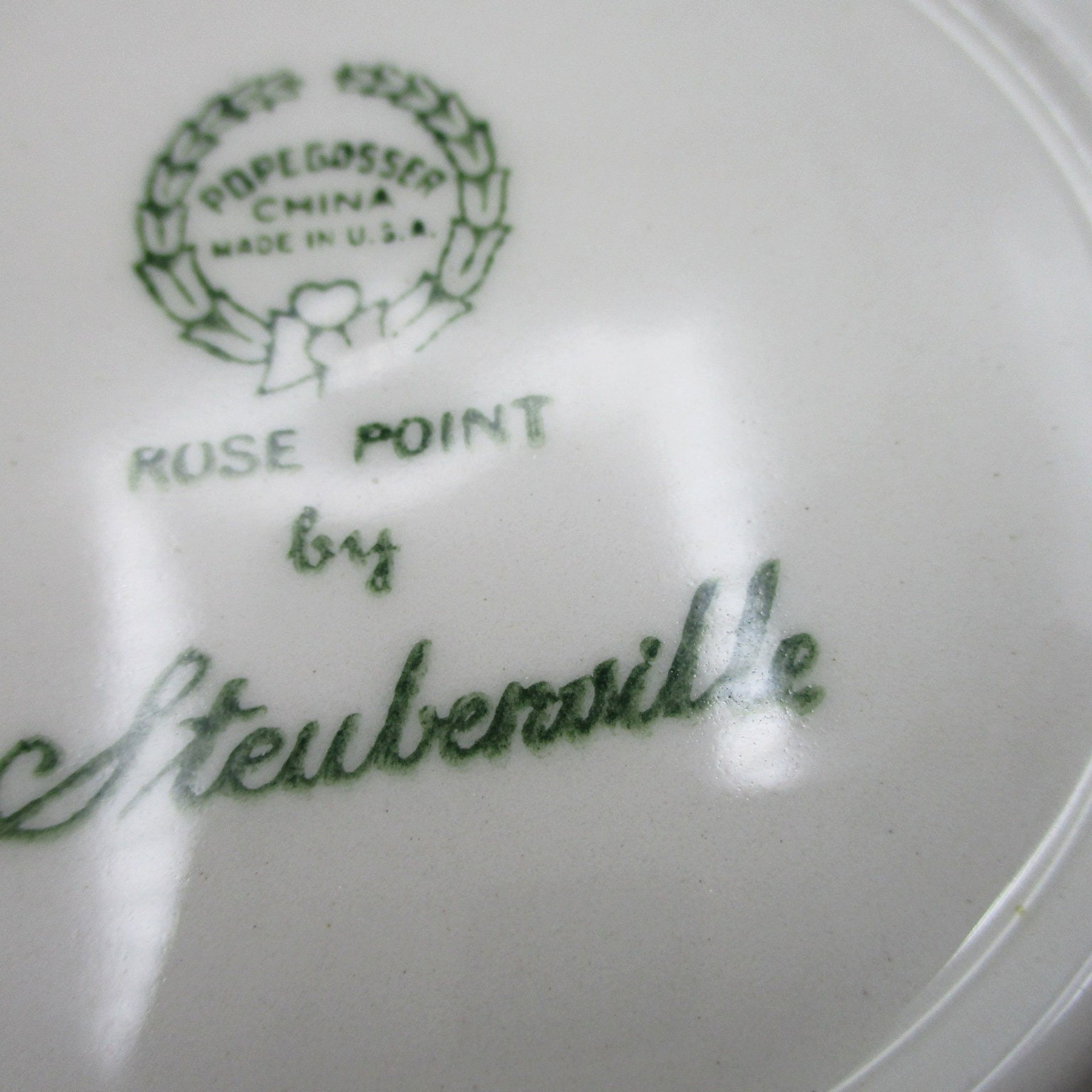 Pope Gosser, Rose Point China by Stuebenville, Place Settings and Replacement Pieces, Your Choice, Creamy White, Deeply Embossed Florals