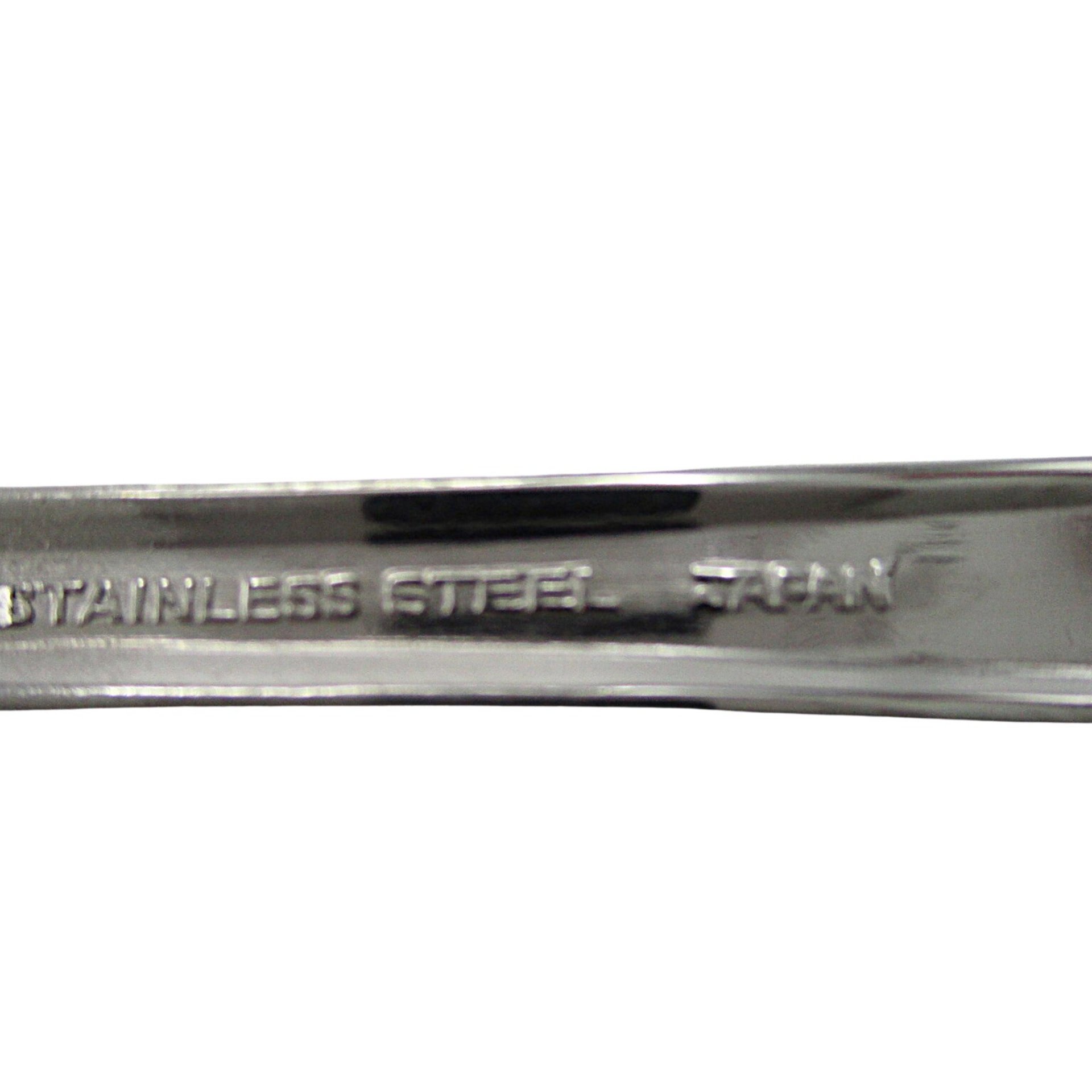 Stainless Steel Flatware, Japan, Unknown Pattern, 4 Soup or Place Spoons, Replacement Flatware