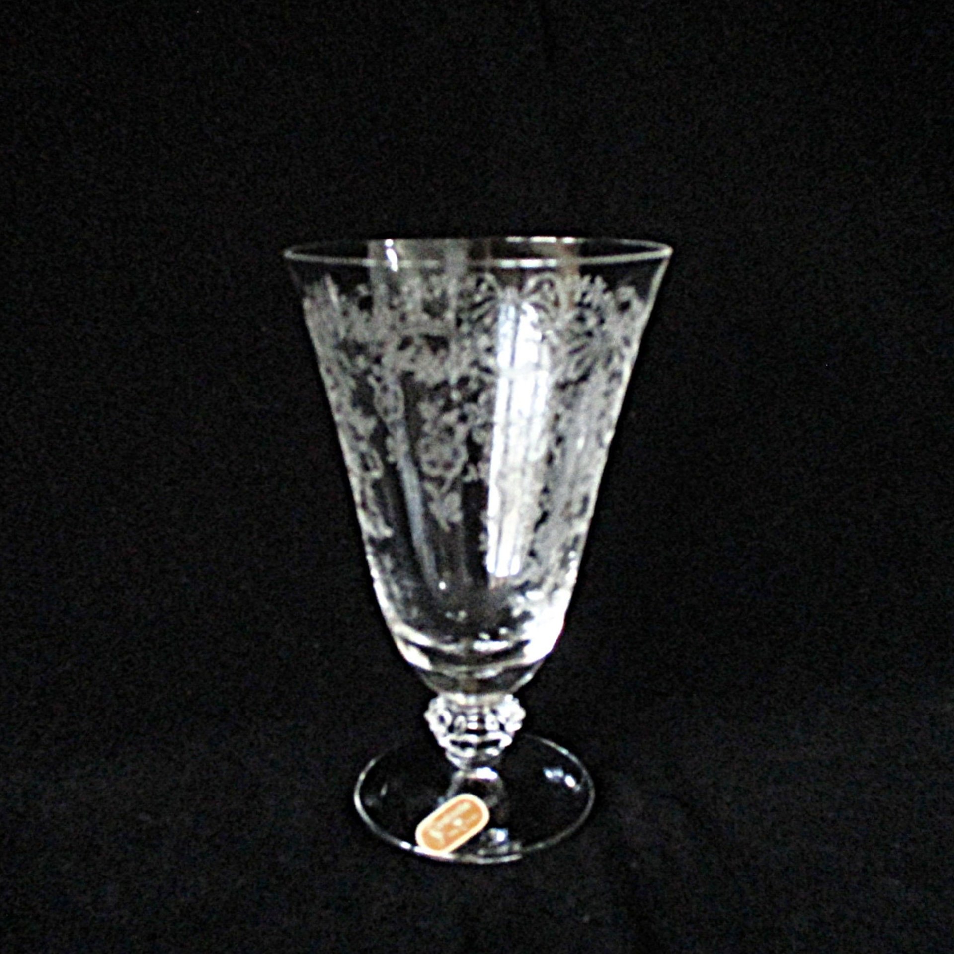 Fostoria Romance Tumbler 9 oz, Orphan, Single Stem, Crystal Stemware, Replacement Fostoria Romance, Excellent Condition