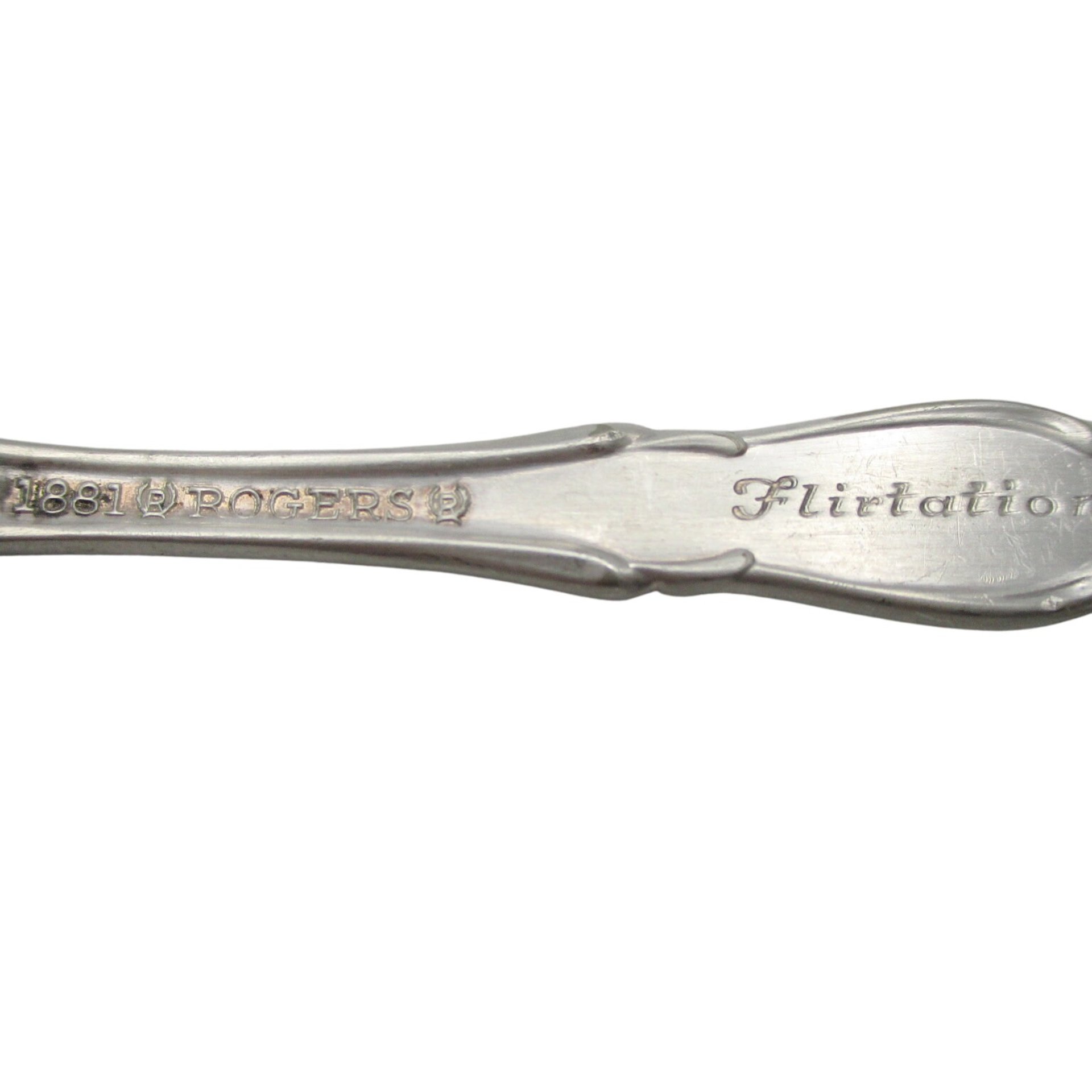 Rogers Silver Plate Teaspoons, Flirtation, Sets of 4 or Set of 6, Your Choice, Replacement Spoons