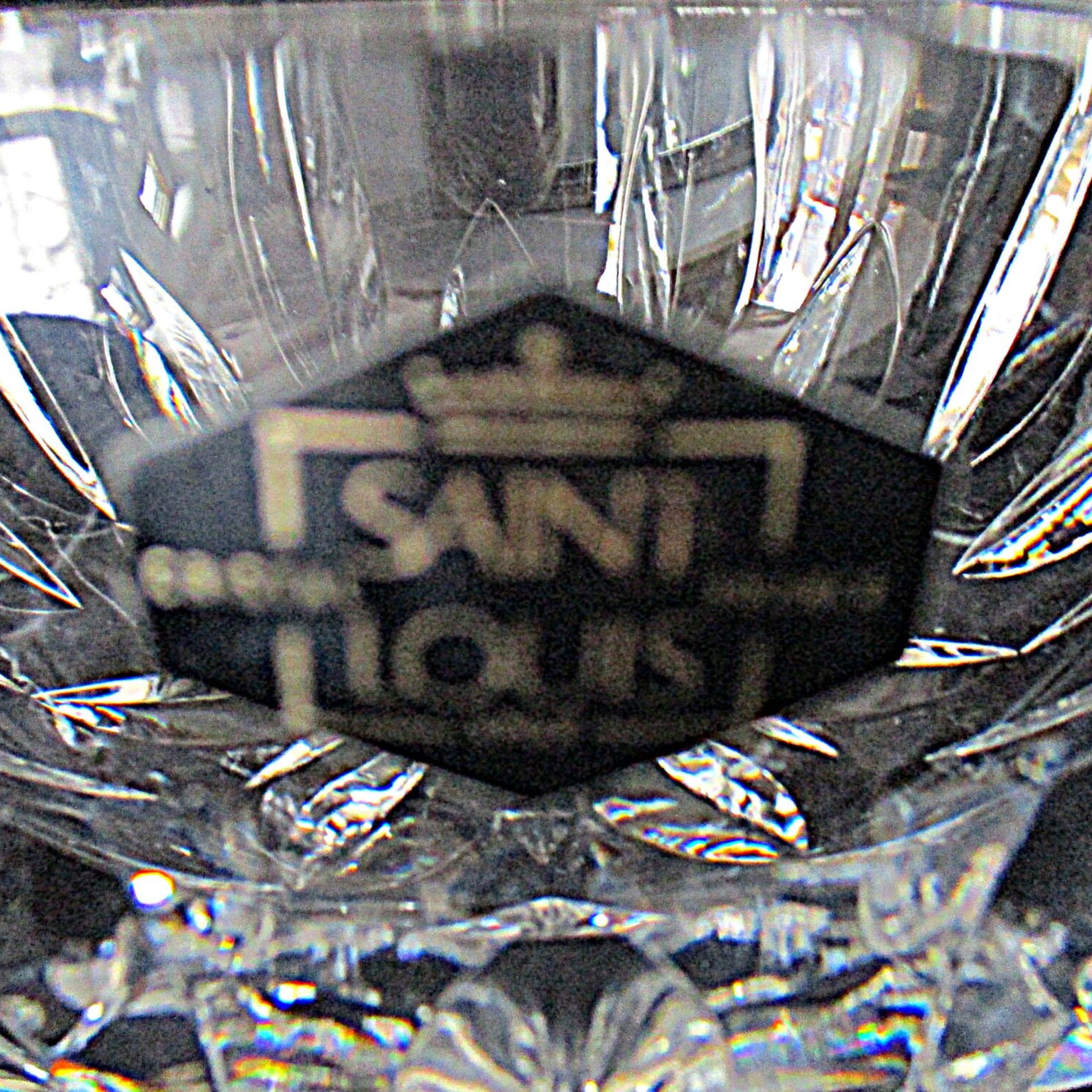 St Louis Crystal Bowl, France, Large 8.75 Diameter, Highly Reflective, Centerpiece, Original Sticker, Wedding Gift, Excellent Condition