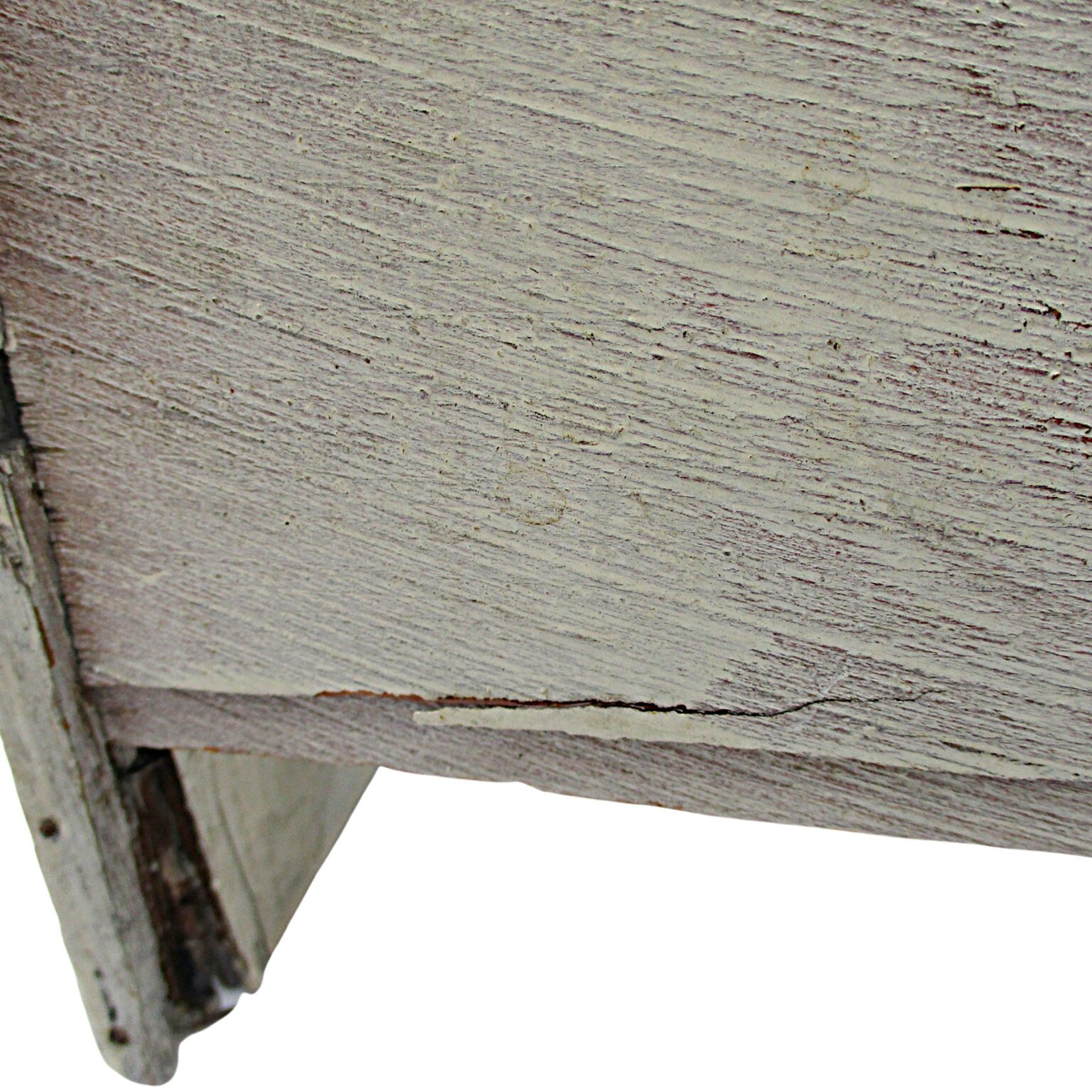 Doll Bed Headboard, Shelves Cubbies, Distressed Finish, Childs Designs, Wooden Doll Furniture, Small Buffet or Sideboard, 15 Inch by 9 Inch