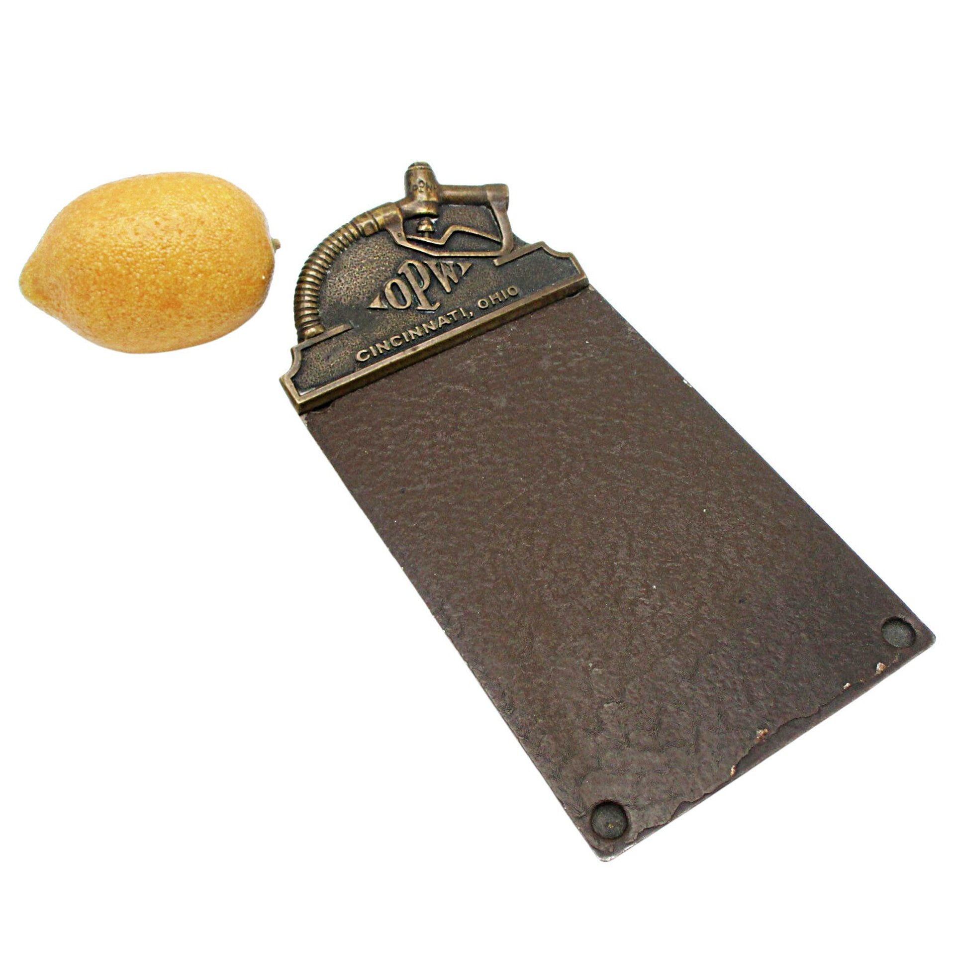 OPW Clipboard, Cincinnati Ohio, Gas Pump Handle, Order Ticket Holder, Mid Century, Oil and Gas, Industrial or Petroliana Collectors