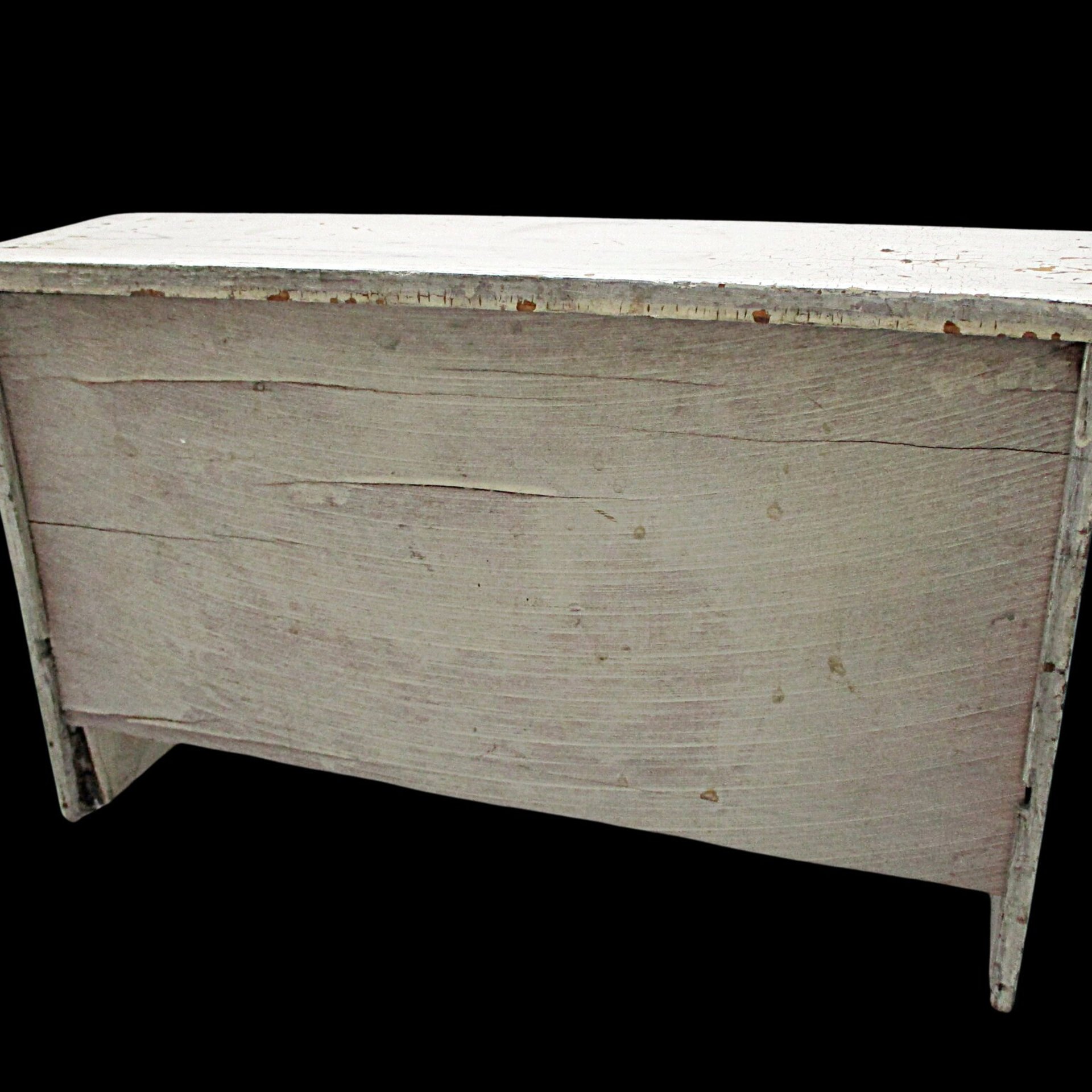 Doll Bed Headboard, Shelves Cubbies, Distressed Finish, Childs Designs, Wooden Doll Furniture, Small Buffet or Sideboard, 15 Inch by 9 Inch