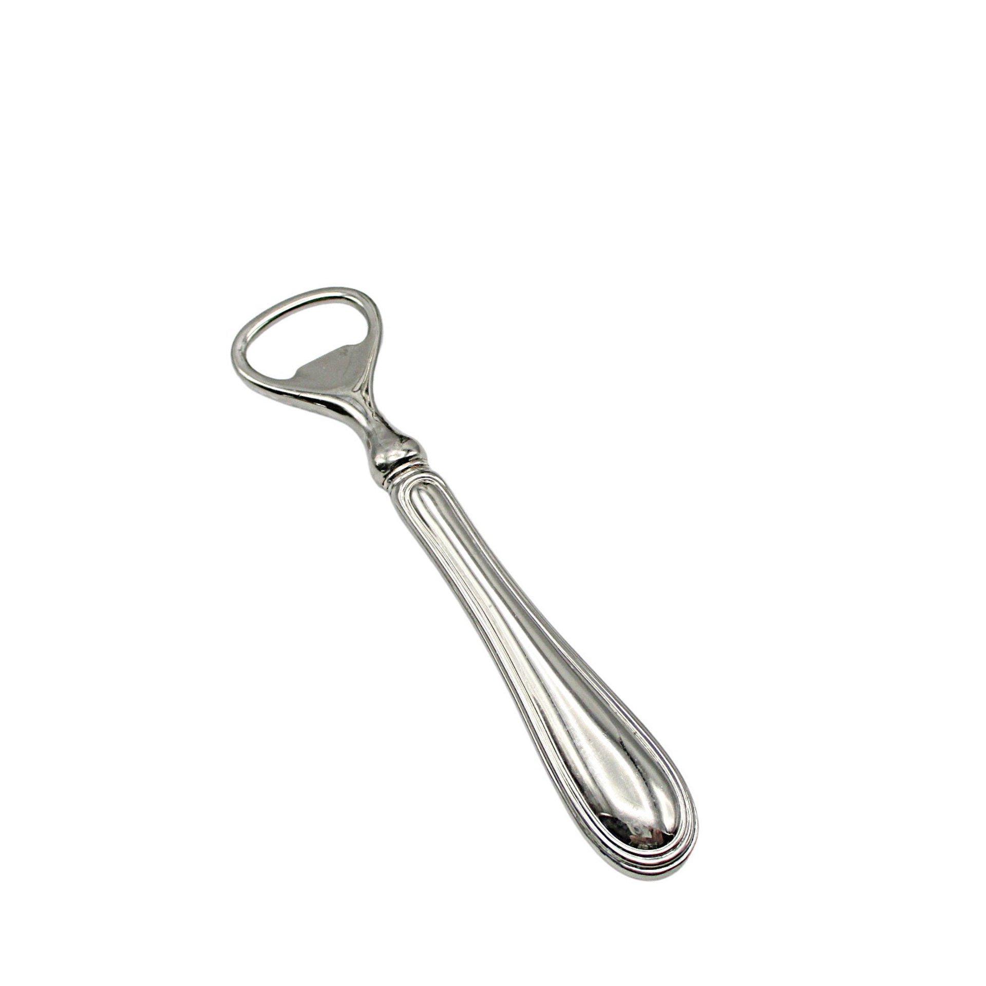 Bottle Opener, Silver Plate, Bar Tools, Silver Plate Barware