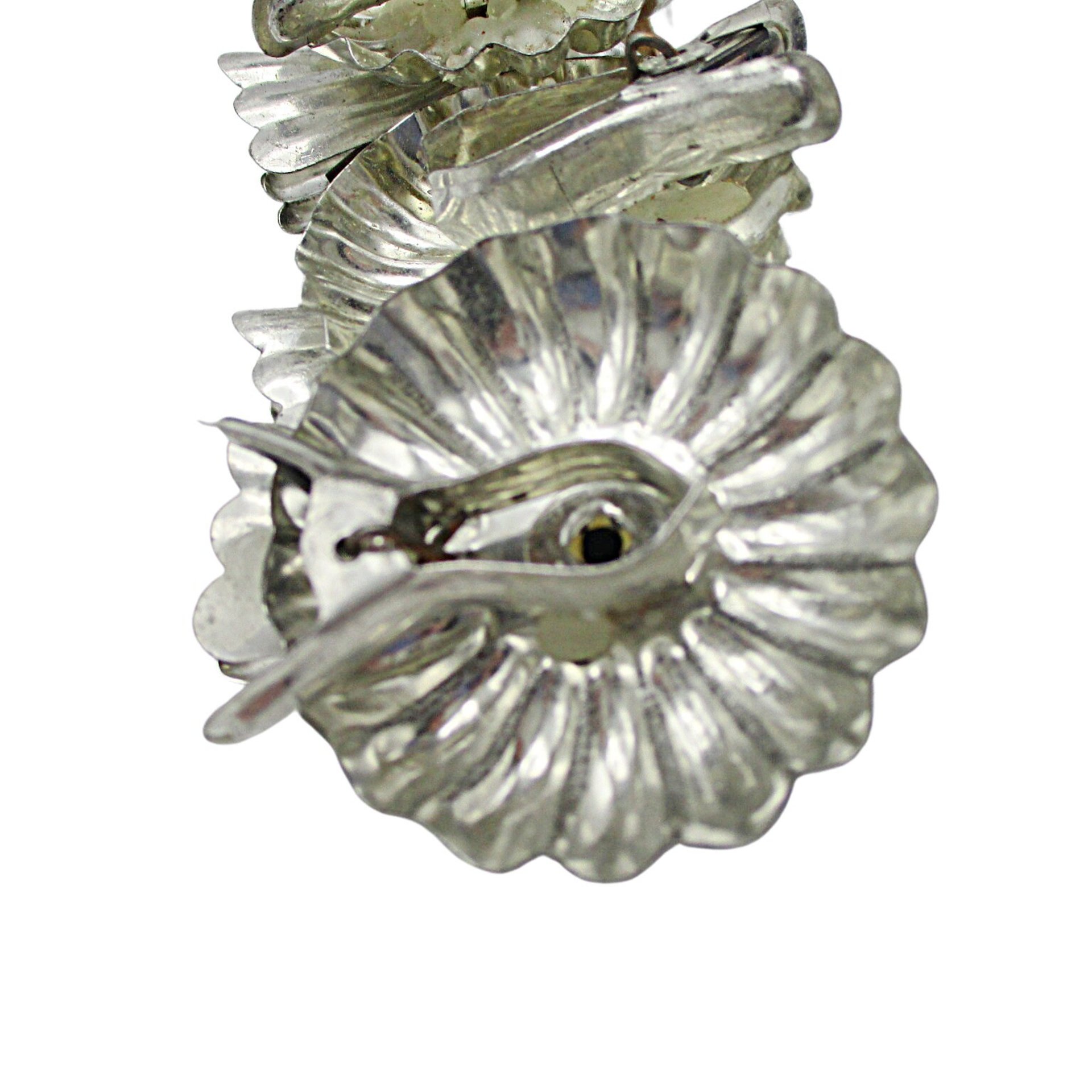 Christmas Tree Candle Clips, Set of 6, Tin Clip On Candleholders, Gently Used, Vintage Christmas Decor