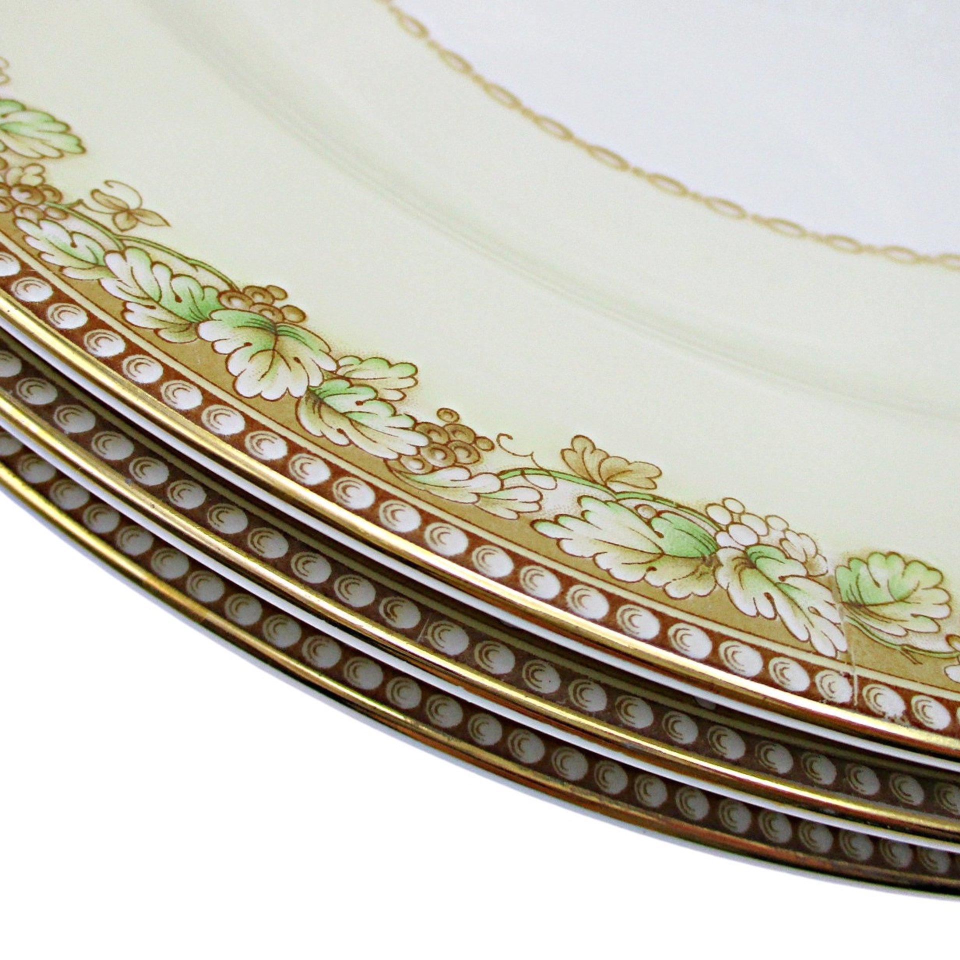 Noritake Markham 4 Dinner Plates, Replacement Pieces, 10 Inch Diameter, Excellent Condition, Set of 4