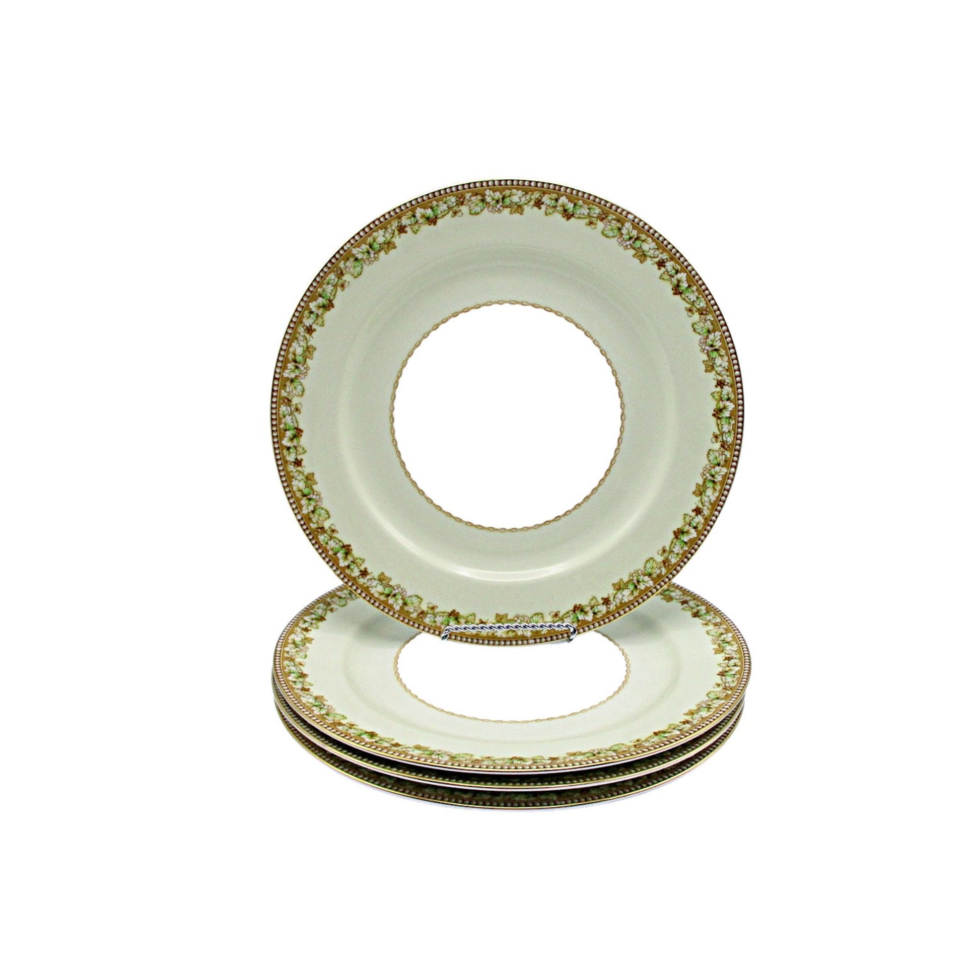Noritake Markham 4 Dinner Plates, Replacement Pieces, 10 Inch Diameter, Excellent Condition, Set of 4