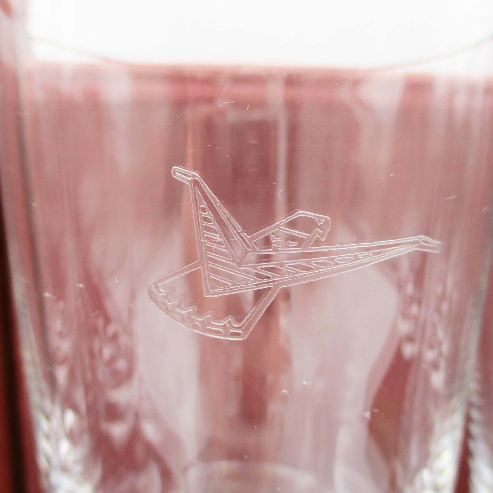 Ford Thunderbird, 1963, Barware, Fostoria, Set of 8, Tumblers, Gift from Dealership for Purchase, All Original Inserts and Packaging