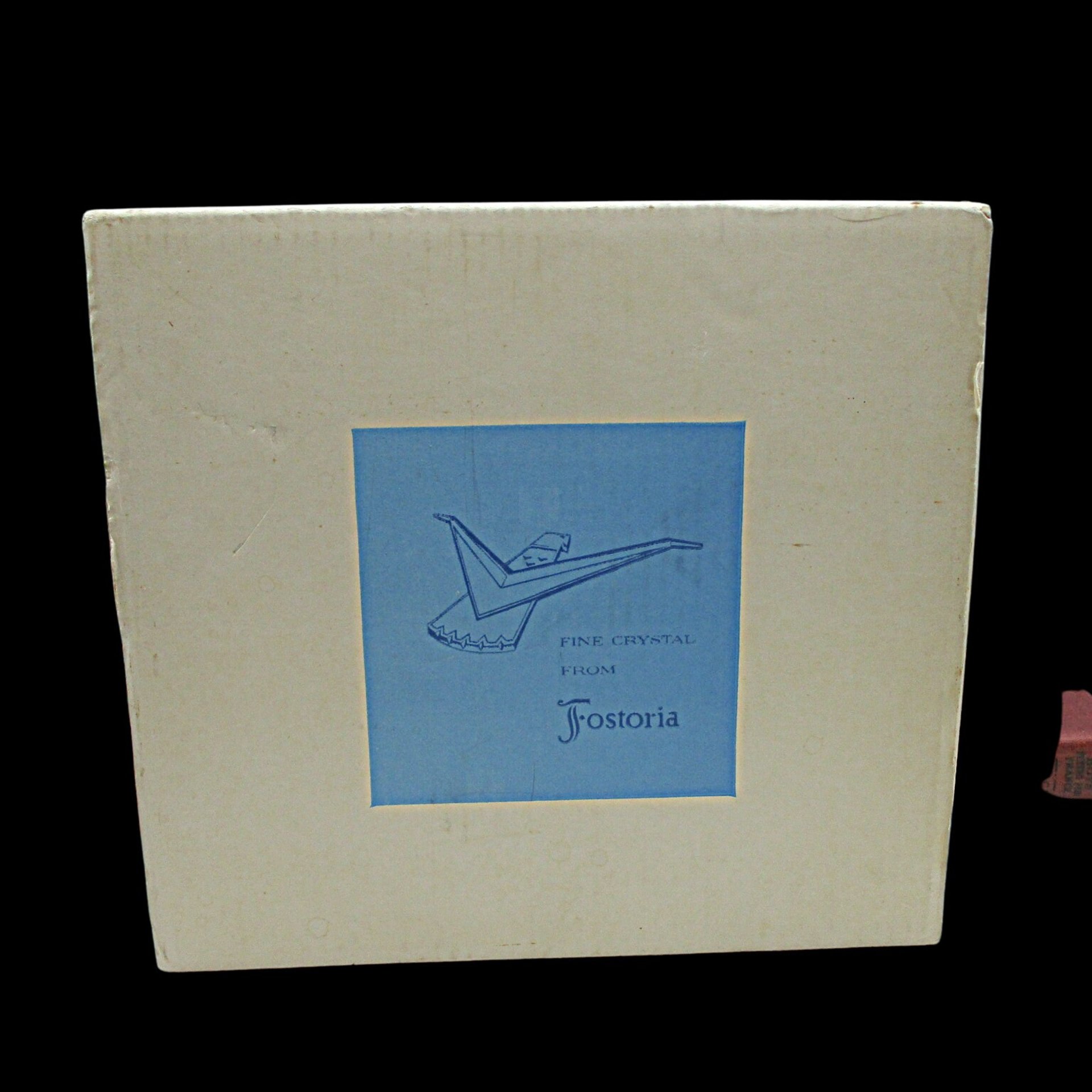 Ford Thunderbird, 1963, Barware, Fostoria, Set of 8, Tumblers, Gift from Dealership for Purchase, All Original Inserts and Packaging