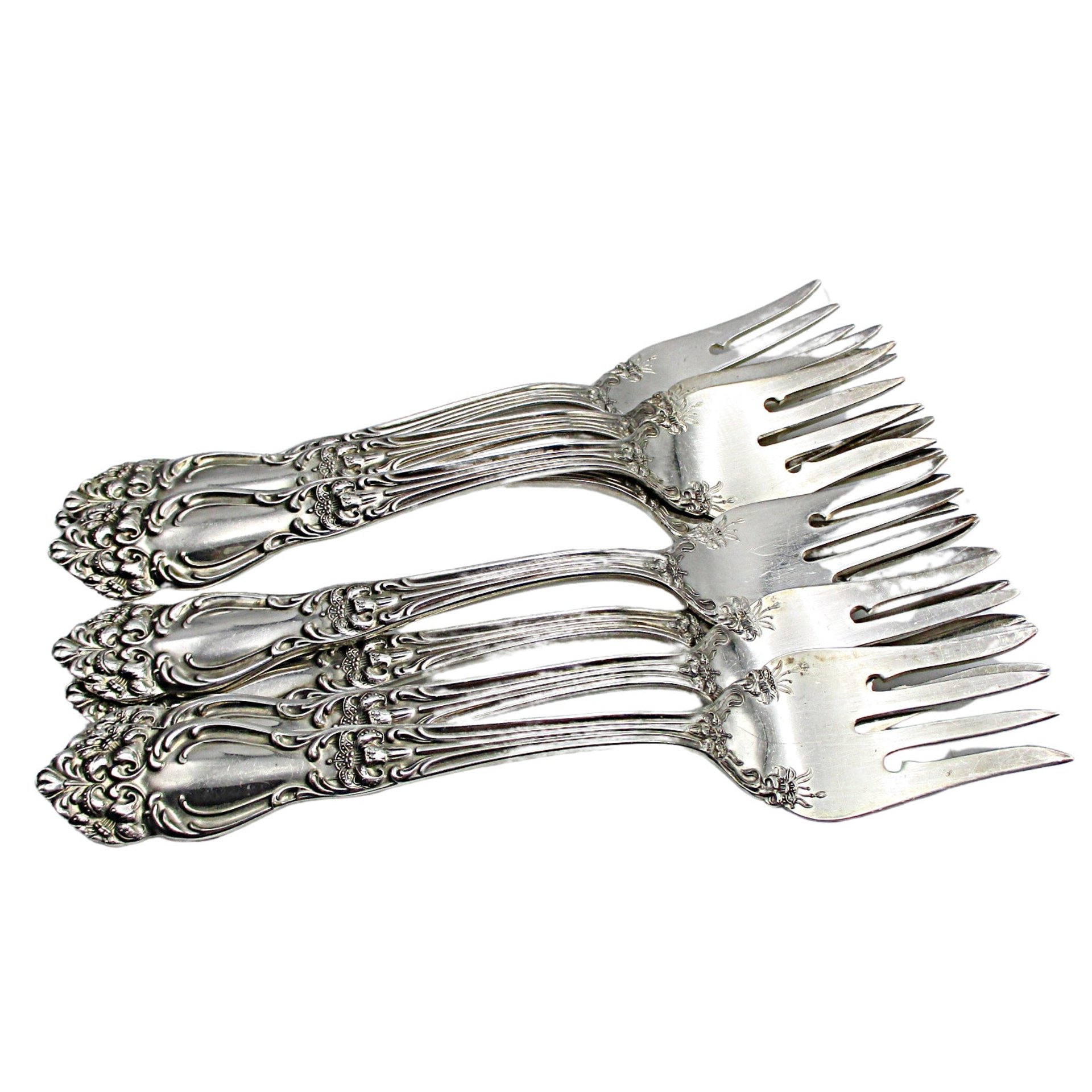 Reed and Barton Festivity aka Tiger Lily Silver Plate Flatware, Service for 8, or a Hostess Set, or Extra Teaspoons