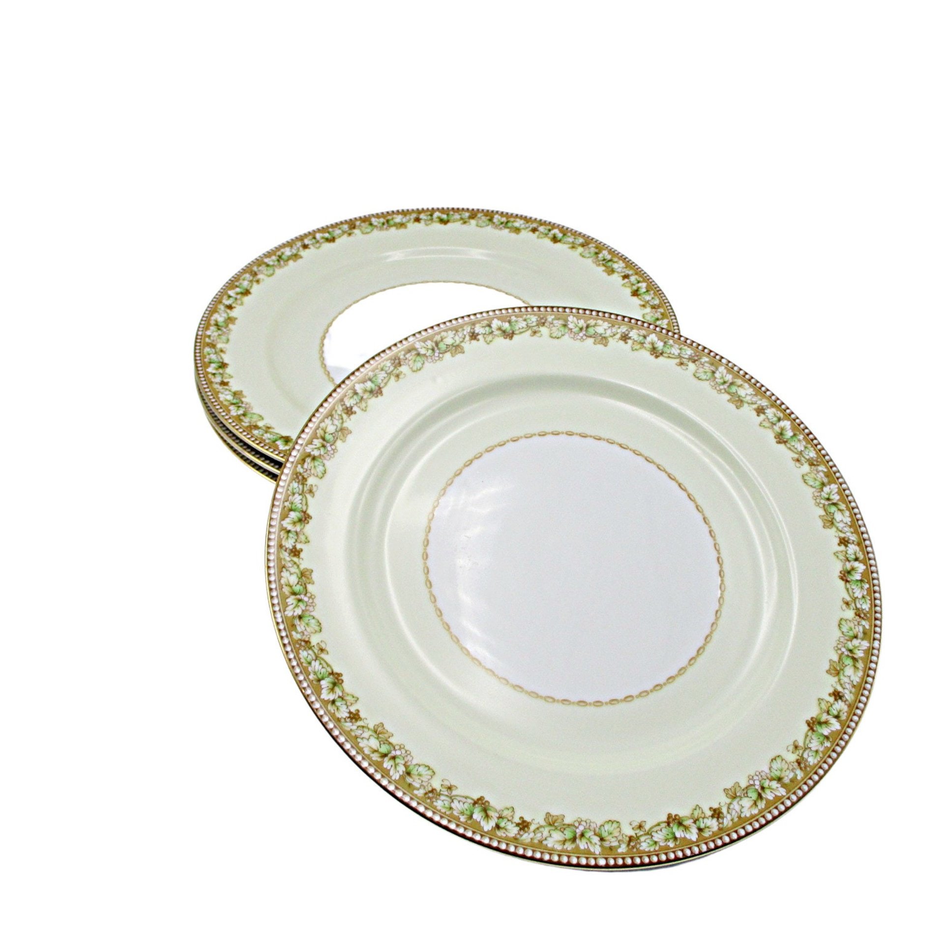 Noritake Markham 4 Dinner Plates, Replacement Pieces, 10 Inch Diameter, Excellent Condition, Set of 4