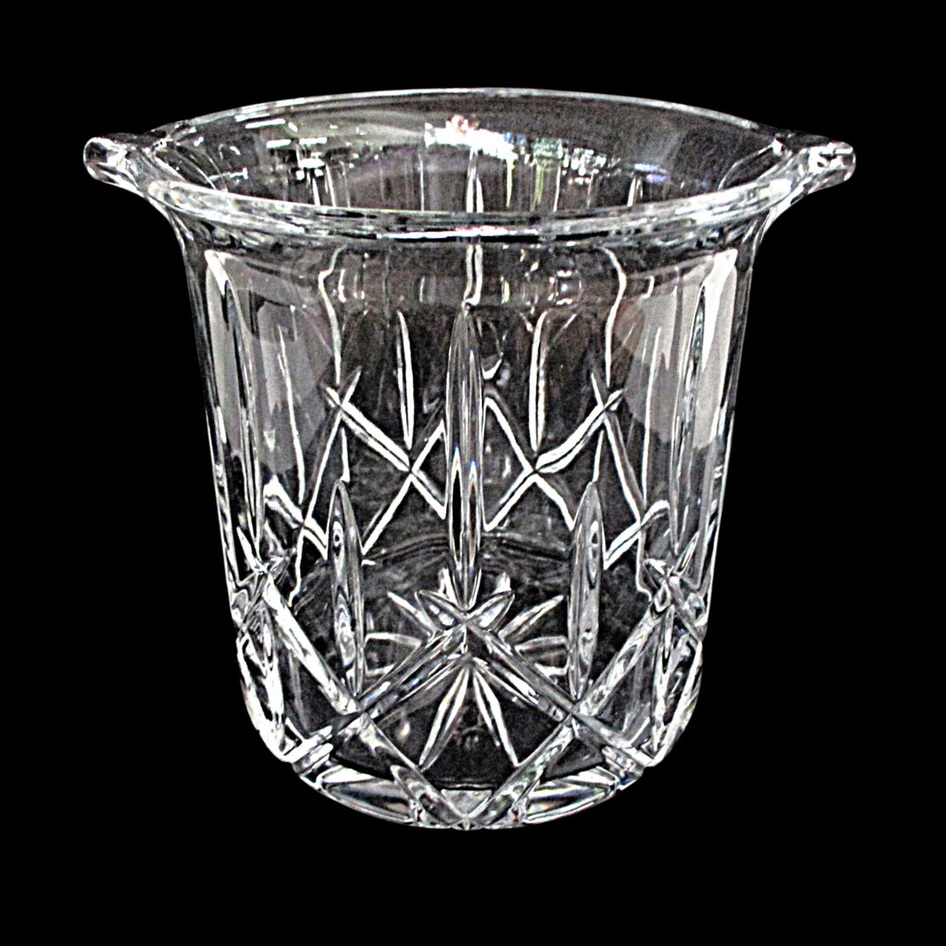 Gorham Lady Anne Champagne or Ice Bucket, Excellent Condition, Elegant Deep Cuts, Heavy, Wedding or Anniversary Gift, Crystal Barware