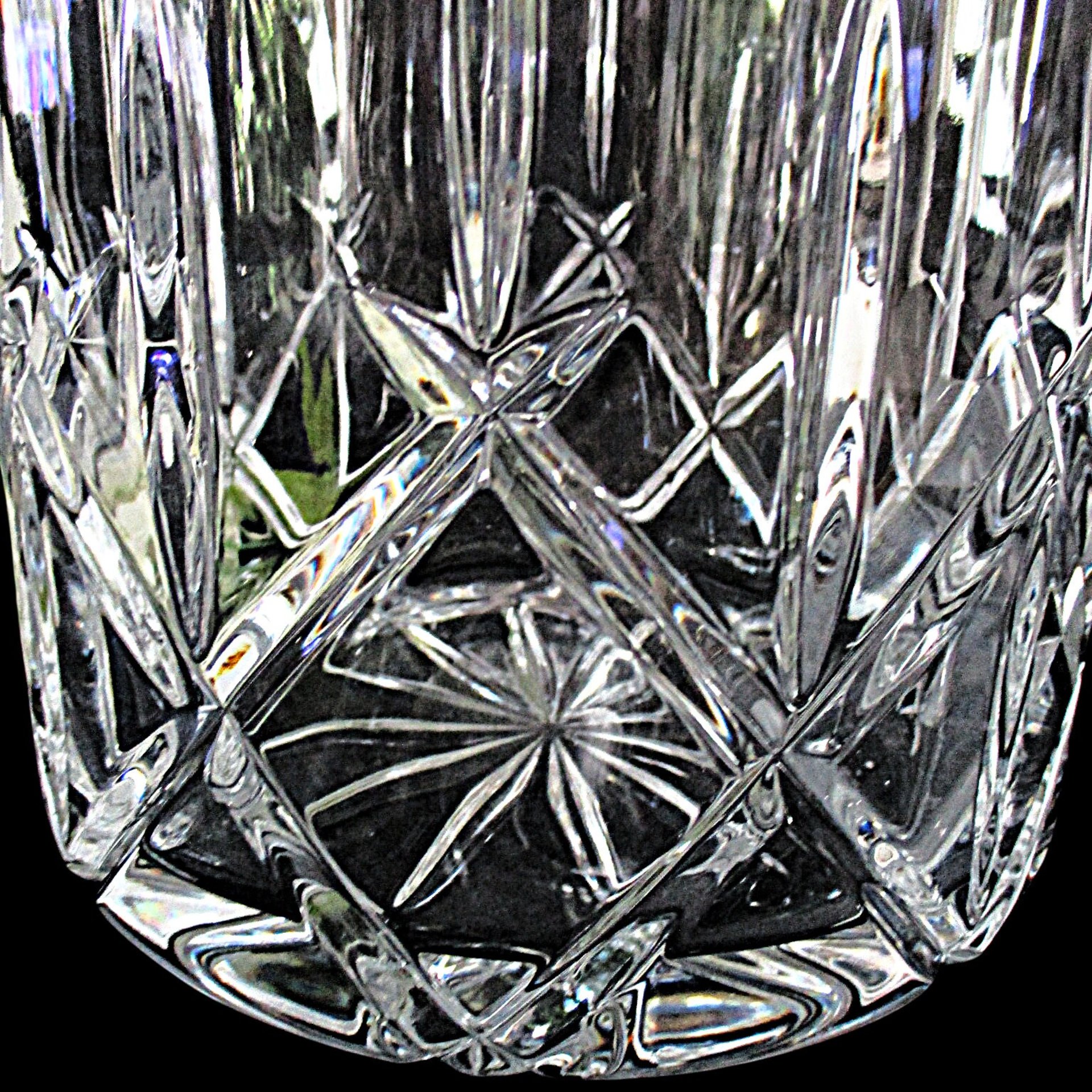 Gorham Lady Anne Champagne or Ice Bucket, Excellent Condition, Elegant Deep Cuts, Heavy, Wedding or Anniversary Gift, Crystal Barware