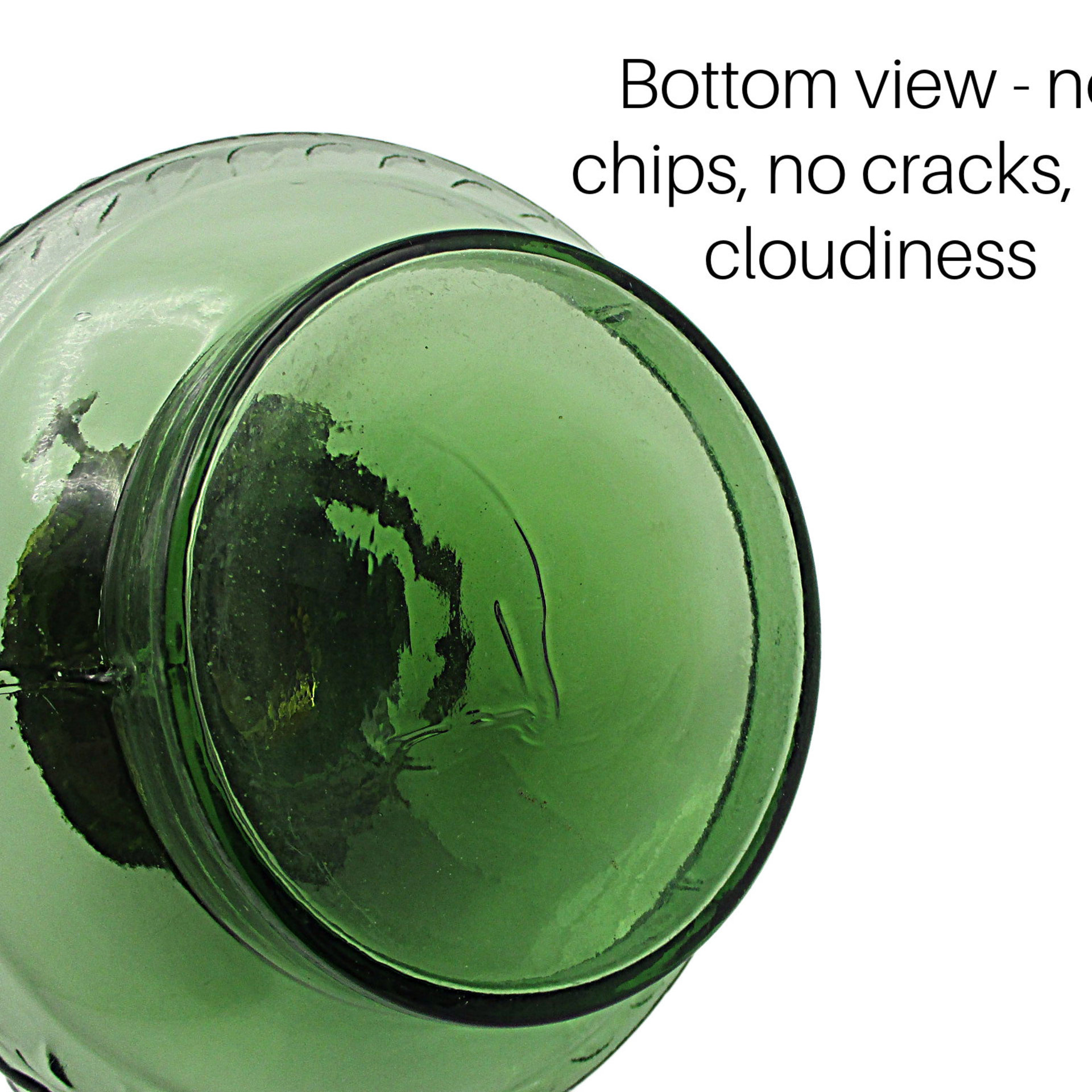 Oil Hurricane Lamp Base Green Glass, Dorset Thomaston, CT P&A Oil Lamp Base, Vivid Green, Hardware Functions Perfectly, Made in USA