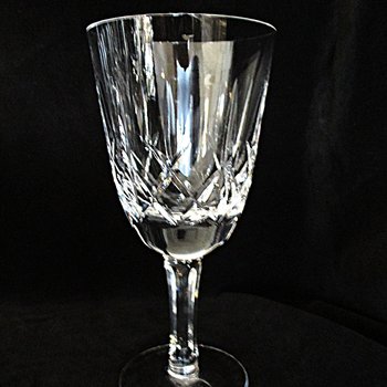 Waterford Wedgwood Wine Glasses or Water Goblets, Galway Ireland, Set of 6, Irish Crystal,  Wedding Gift, Replacement Stemware