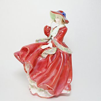 Royal Doulton Figurine, Top o the Hill, Retired, Made in England