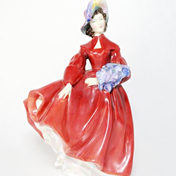 Royal Doulton Figurine, Lilac Time, Retired, Made in England