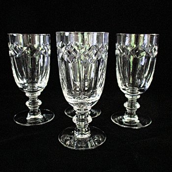 Tiffin Franciscan Large Liquors, 7394 4, Juice Glasses, Cut Vertical and Crisscross, Set of 4, Wedding Gift