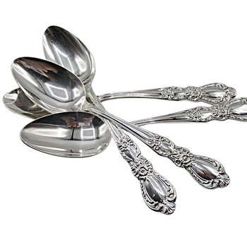 Tablespoons Roger Bro Heritage Silver Plate, Set of 4, Flatware Silverware, Replacement Pieces, 2 Sets Available
