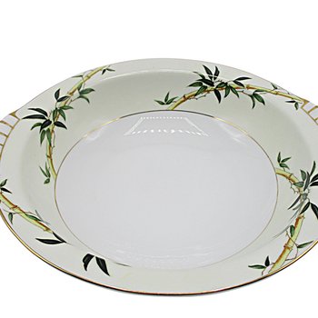 Kent China, Bali Hai, Round Serving Bowl, 11 Inch, Tropical Mid Century Dinnerware, Completer Pieces, Excellent Condition, Japan