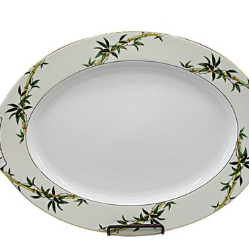 Kent China, Bali Hai, Serving Platter, 17 Inch, Tropical Mid Century Dinnerware, Completer Pieces, Excellent Condition, Japan