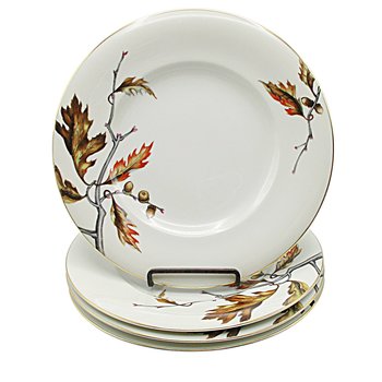 Meito China, Royal Oak, Replacement All Plates, Dinner, Salad, Bread Dessert Plates, Meito Orleans, Fall Leaves, Occupied Japan, 1940s