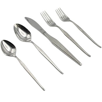 Towle Stainless Flatware, Germany, 18/8, Modern Shape Pattern, Modernist Minimalist Flatware, Replacement Pieces and Place Settings