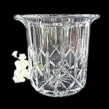 Gorham Lady Anne Champagne or Ice Bucket, Excellent Condition, Elegant Deep Cuts, Heavy, Wedding or Anniversary Gift, Crystal Barware