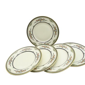 Minton Stanwood Bread Dessert Plates, Sets of 6 or Set of 5, Your Choice, Fall Colors, Excellent Condition, Made in England